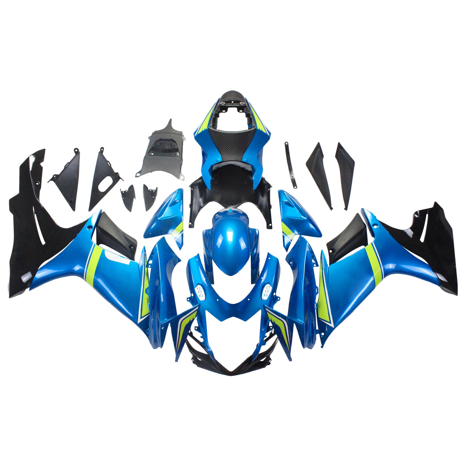 Suzuki GSXR 600/750 2011-2024 K11 Fairing Kit Bodywork Plastic ABS