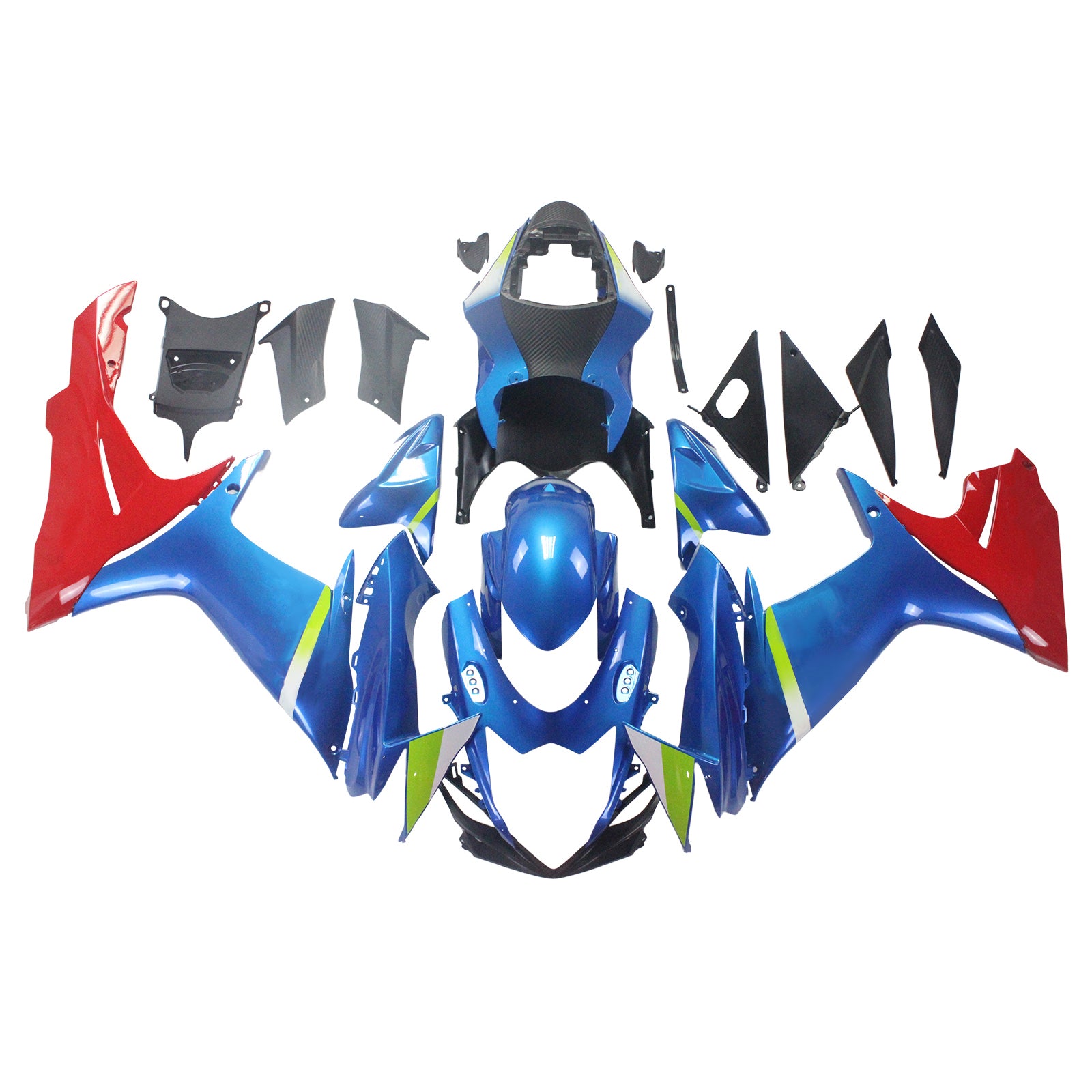 Suzuki GSXR 600/750 2011-2024 K11 Fairing Kit Bodywork Plastic ABS