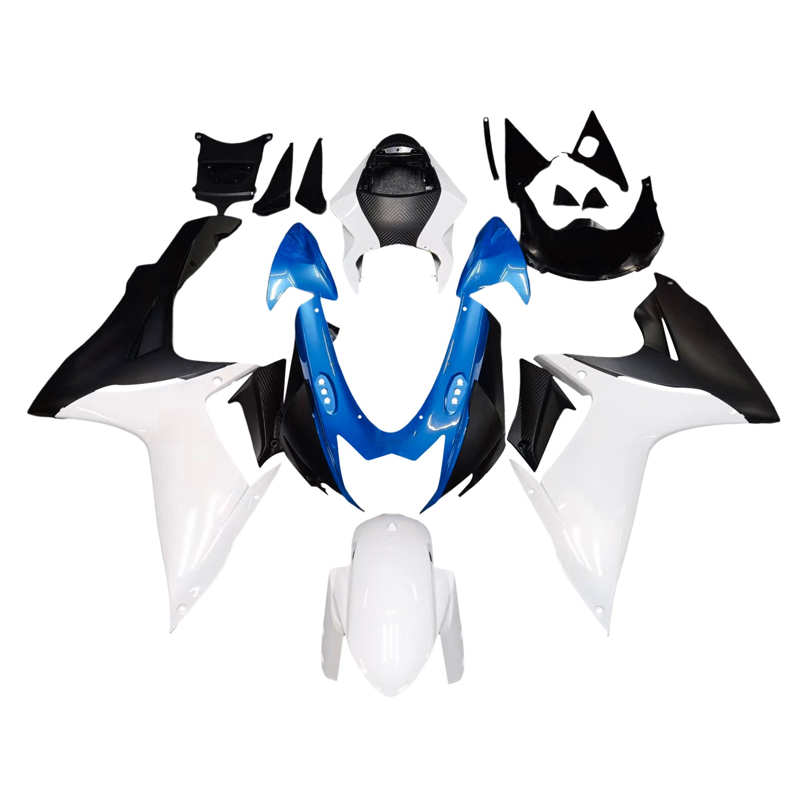 Suzuki GSXR 600/750 2011-2024 K11 Fairing Kit Bodywork Plastic ABS