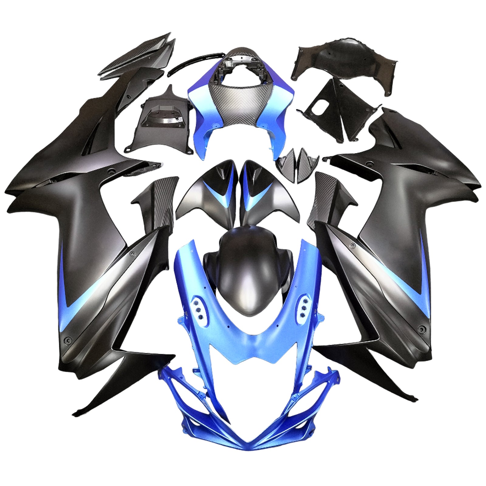 Amotopart Suzuki GSXR 600/750 2011-2025 K11 Fairing Kit Bodywork Plastic ABS