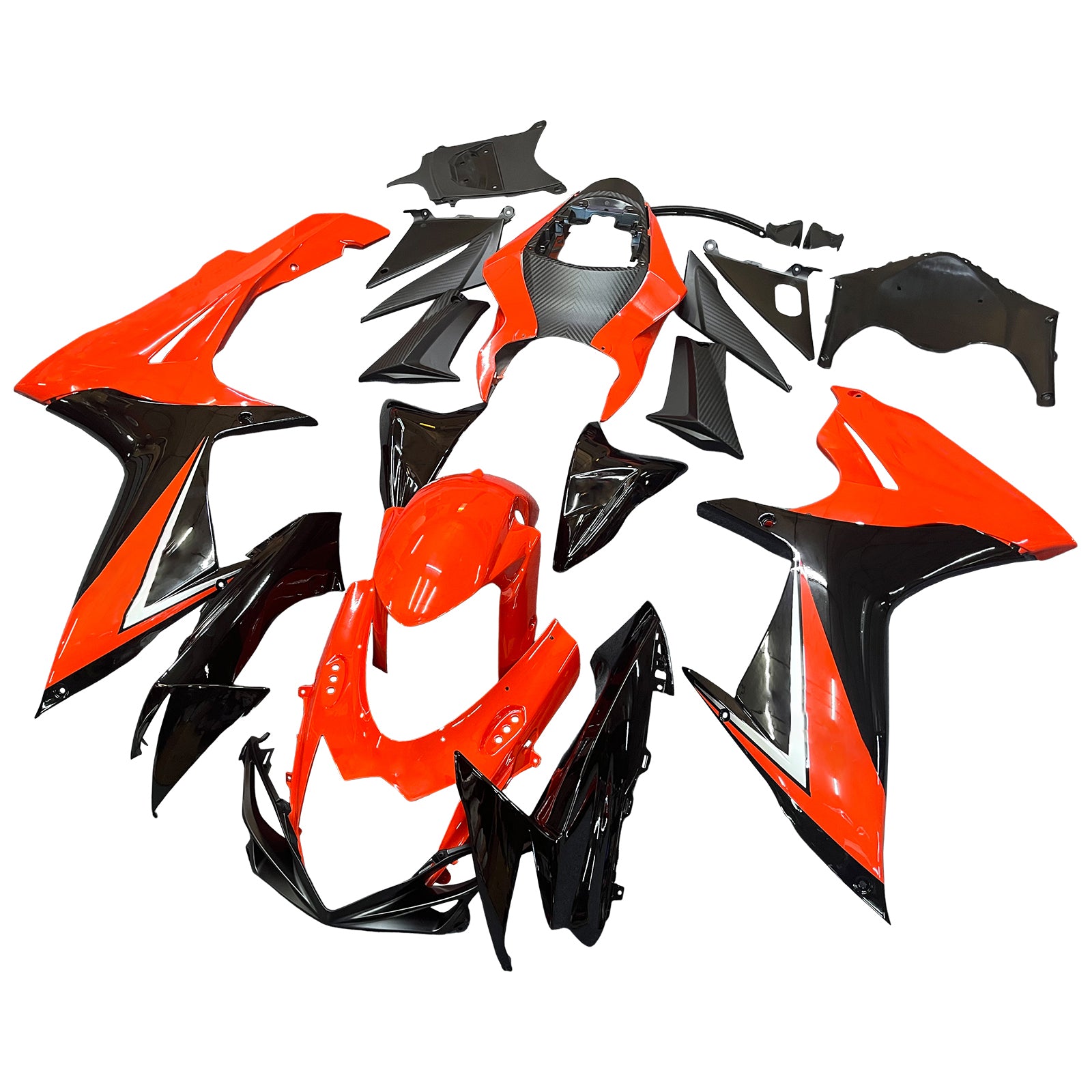 Amotopart Suzuki GSXR 600/750 2011-2025 K11 페어링 키트 차체 플라스틱 ABS