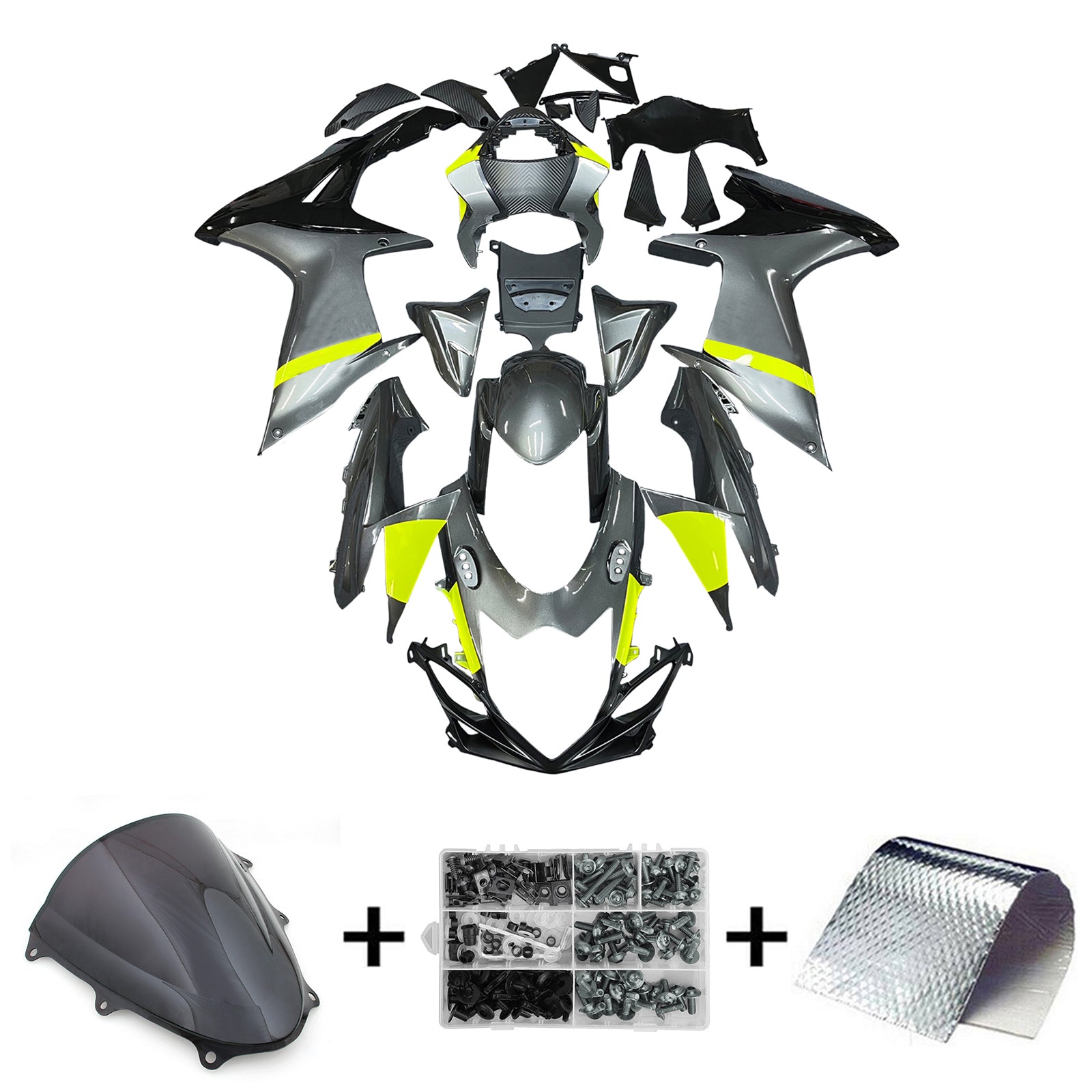 Injection Fairing Kit Bodywork Plastic For Suzuki GSXR600 GSXR750 2011-2026 K11