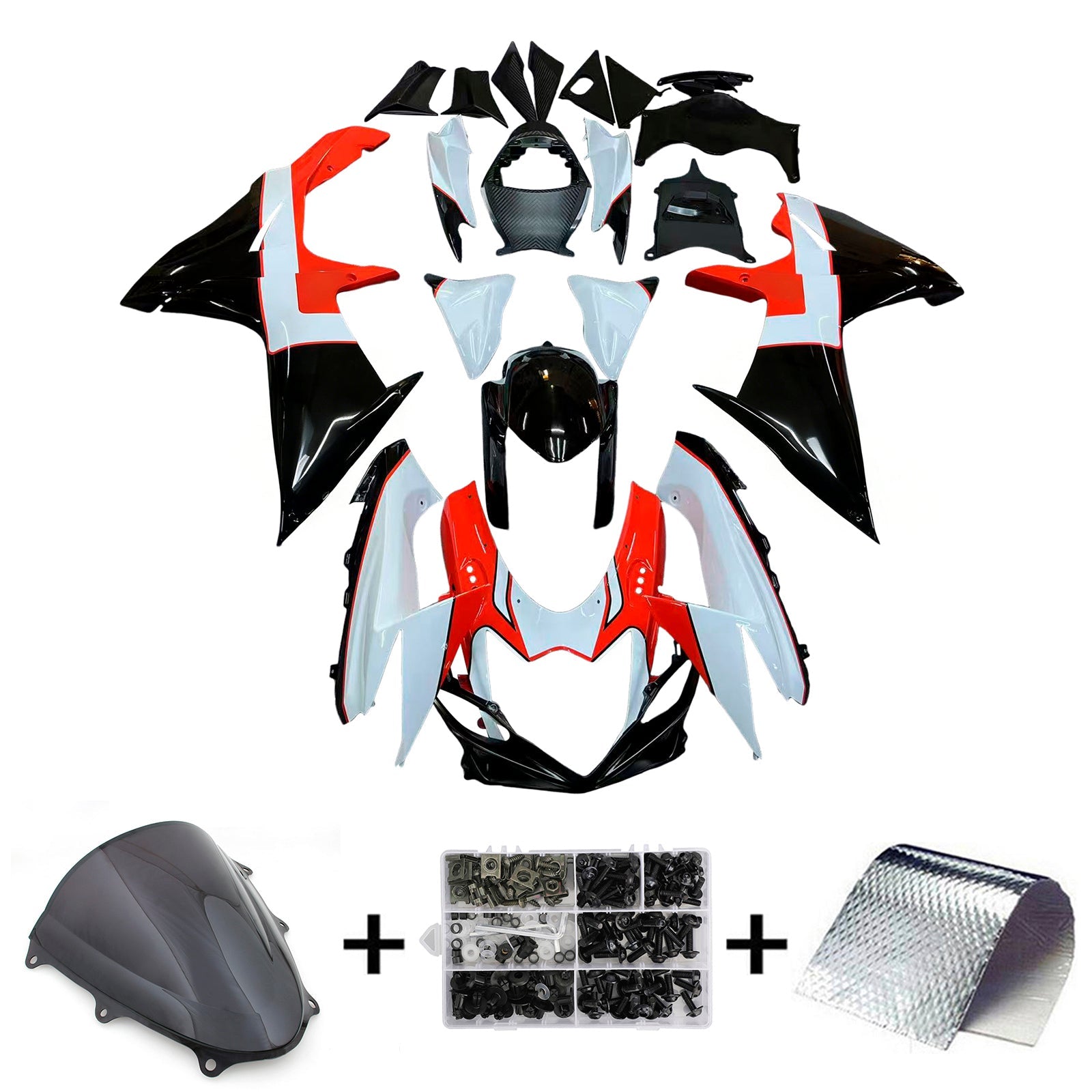 Amotopart Suzuki GSXR 600/750 2011-2025 K11 Fairing Kit Bodywork Plastic ABS