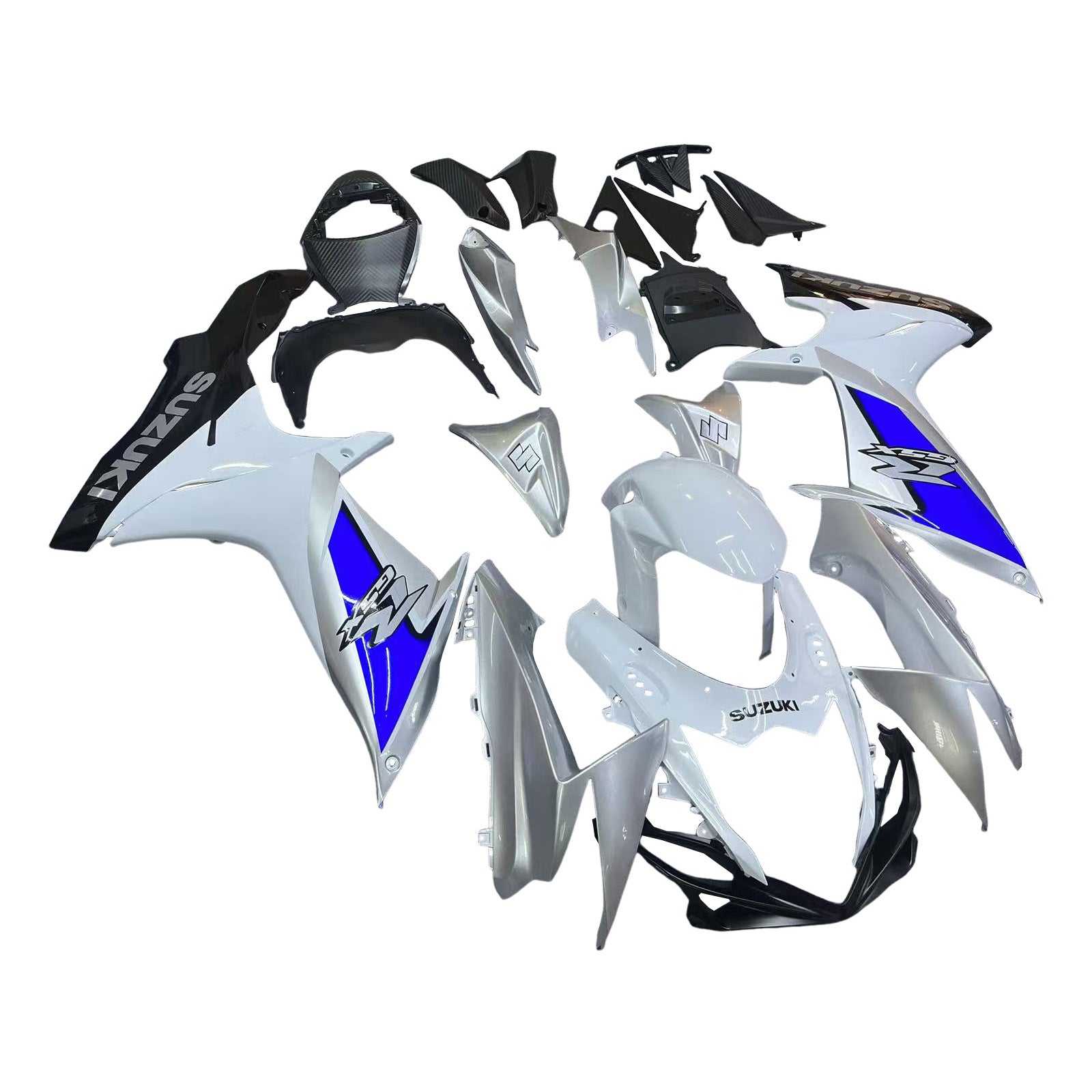 Amotopart Suzuki GSXR 600/750 2011-2024 K11 Fairing Kit Bodywork Plastic ABS