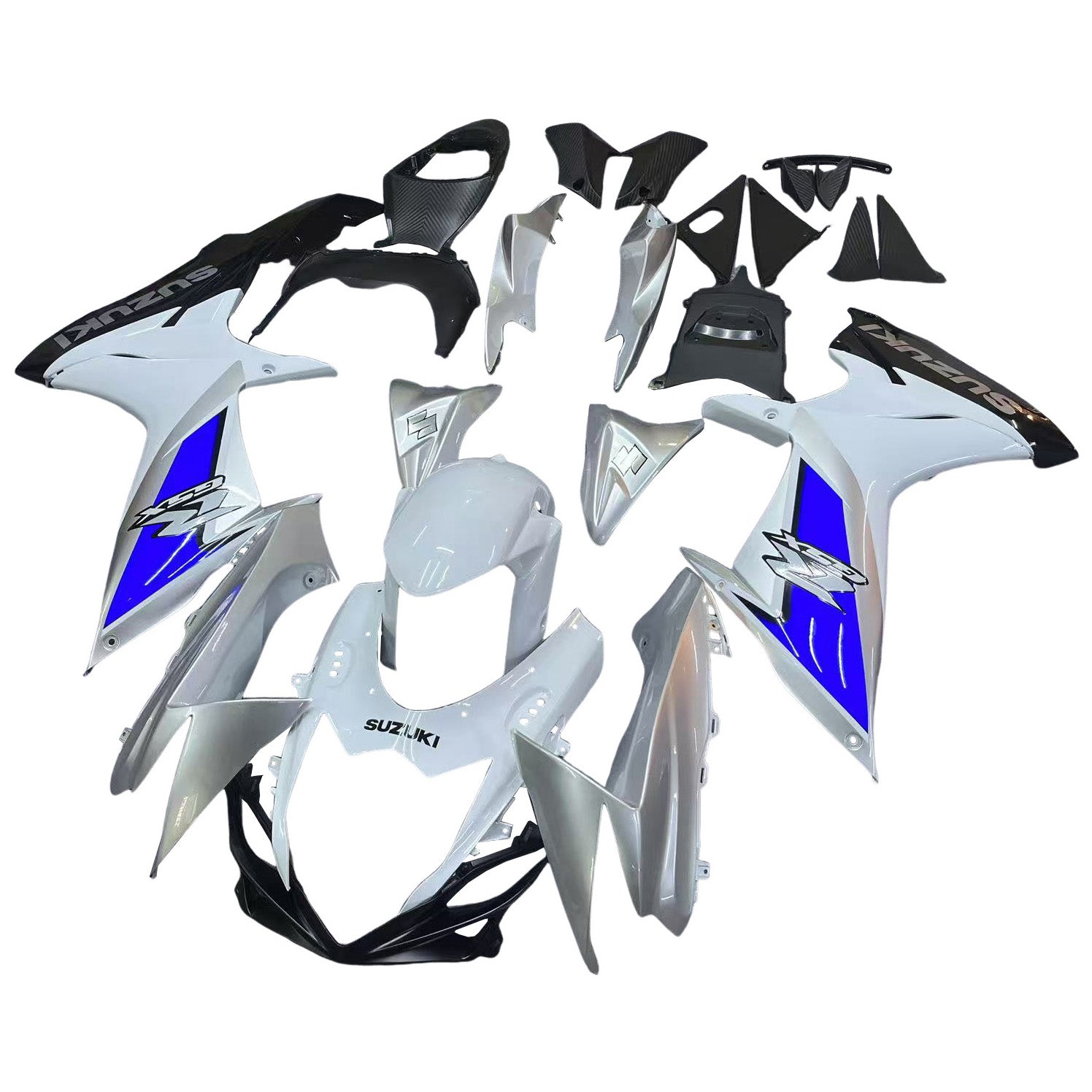 Amotopart Suzuki GSXR 600/750 2011-2024 K11 Fairing Kit Bodywork Plastic ABS