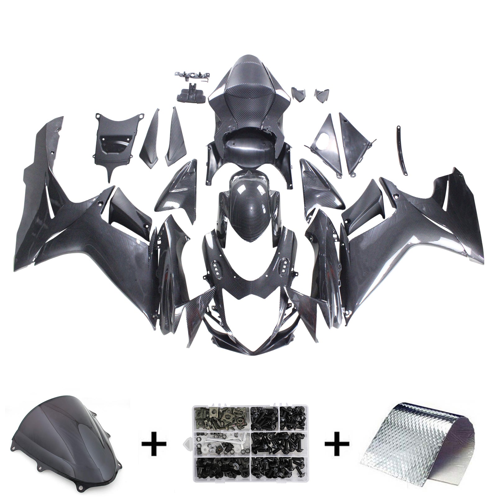 Suzuki GSXR 600/750 2011-2025 K11 Fairing Kit Bodywork Plastic ABS