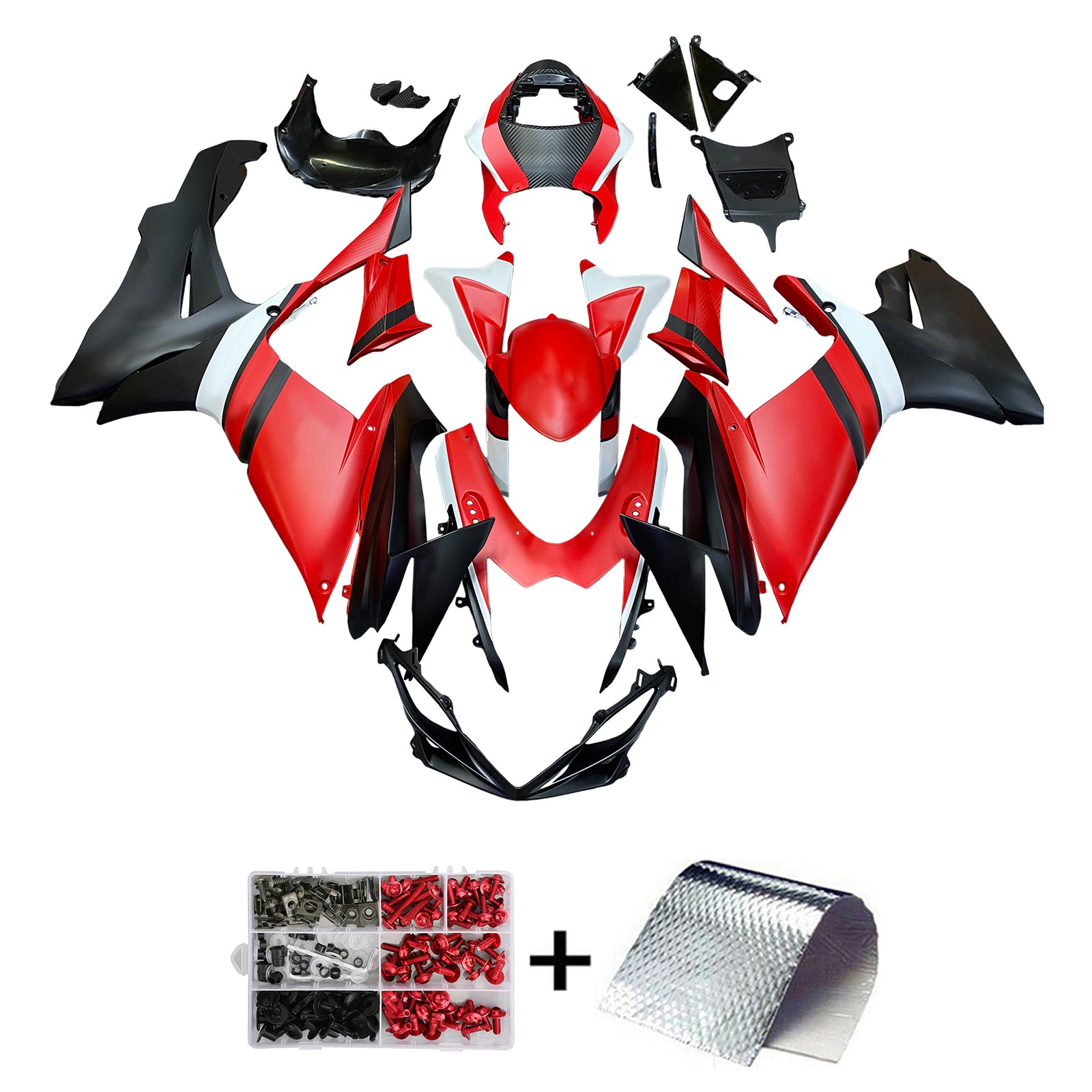 Amotopart Suzuki GSXR 600/750 2011-2025 K11 Fairing Kit Bodywork Plastic ABS