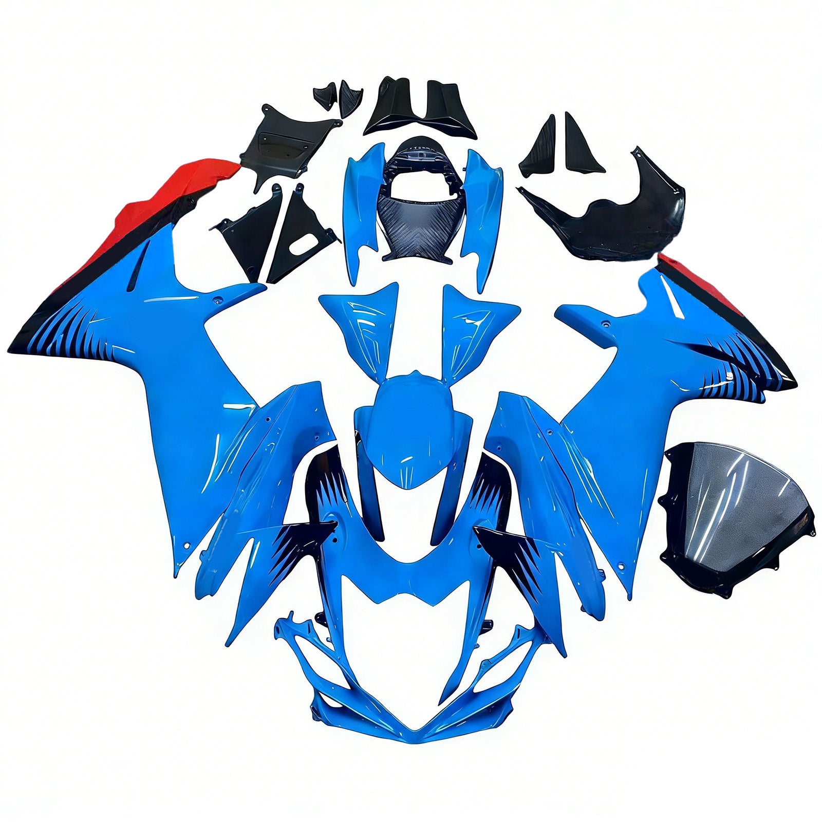 Amotopart Suzuki GSXR 600/750 2011-2025 K11 페어링 키트 차체 플라스틱 ABS