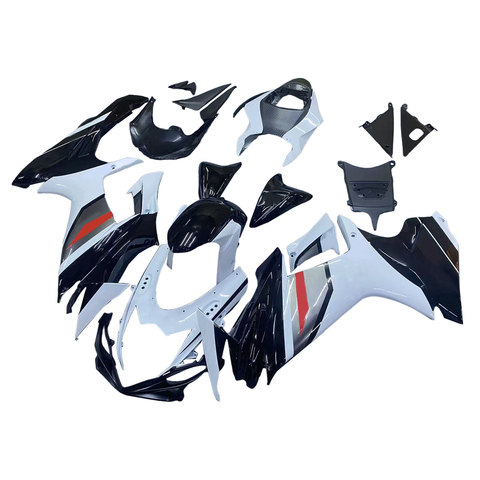Amotopart Suzuki GSXR 600/750 2011-2024 K11 Kit Carenado Carrocería Plástico ABS