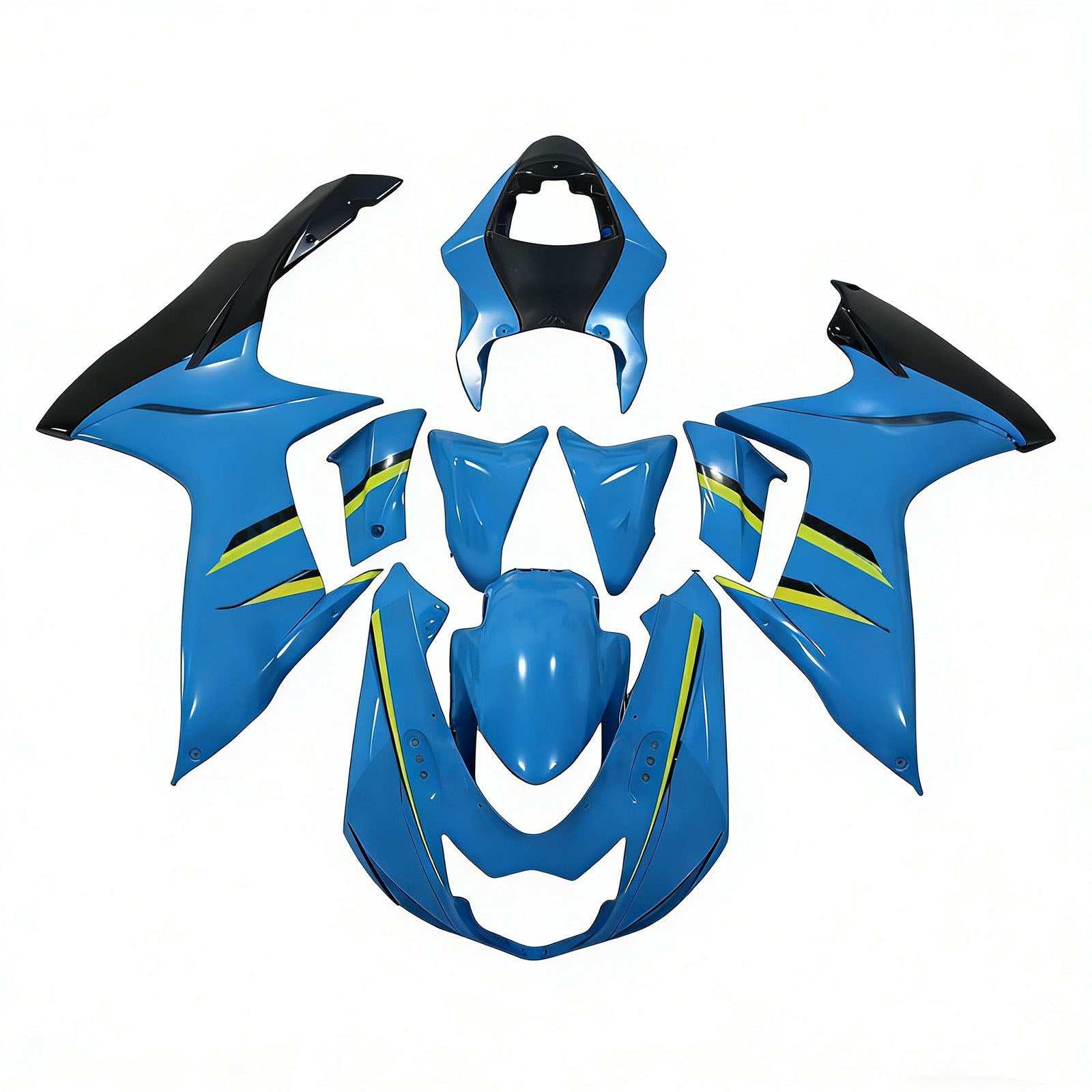 Amotopart Suzuki GSXR 600/750 2011-2025 K11 Fairing Kit Bodywork Plastic ABS