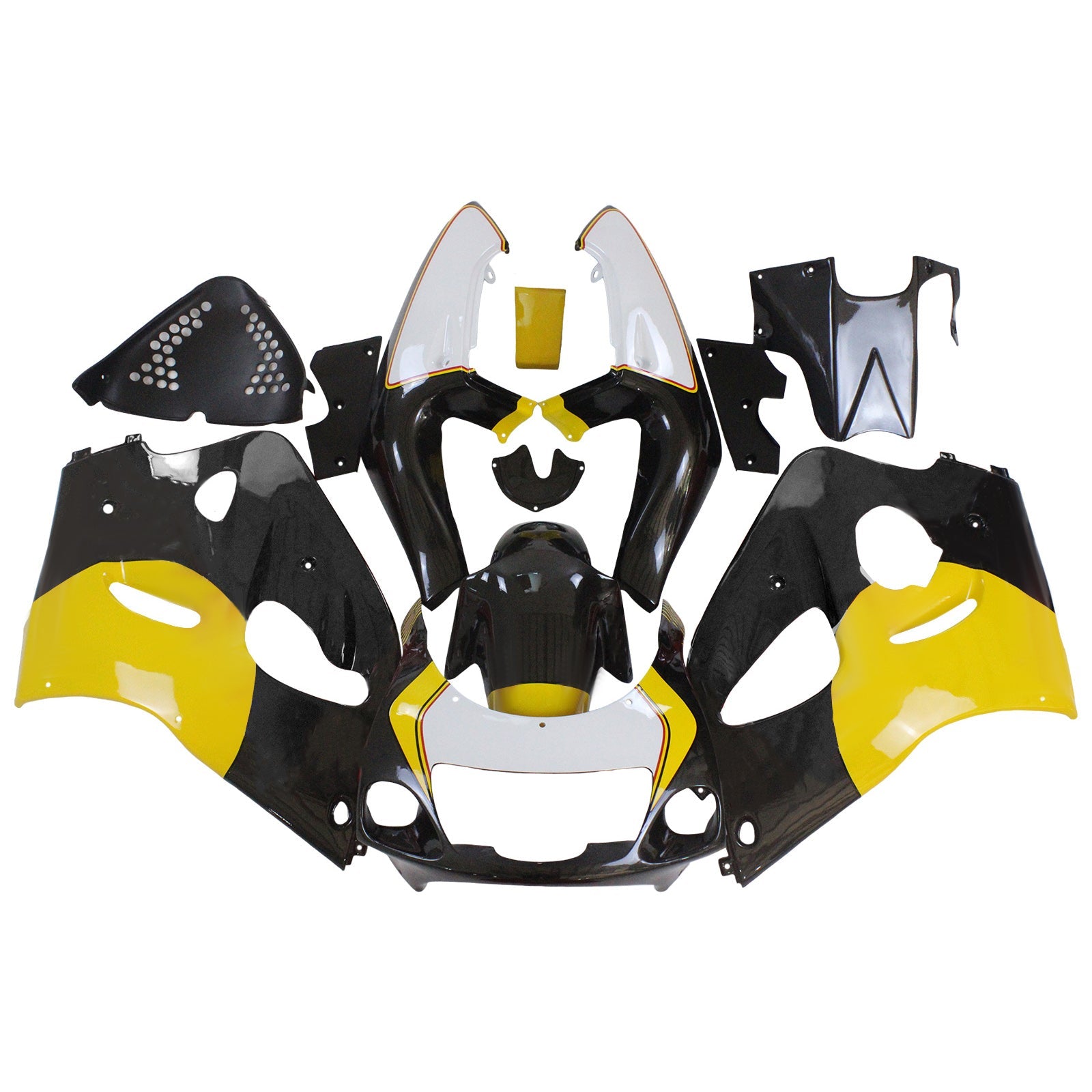 스즈키 GSXR 600/750 1996-2000 페어링 키트 차체 플라스틱 ABS