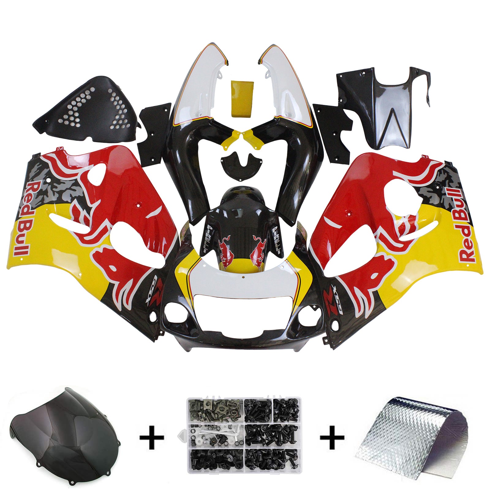 Suzuki GSXR 600/750 1996-2000 Fairing Kit Bodywork Plastic ABS