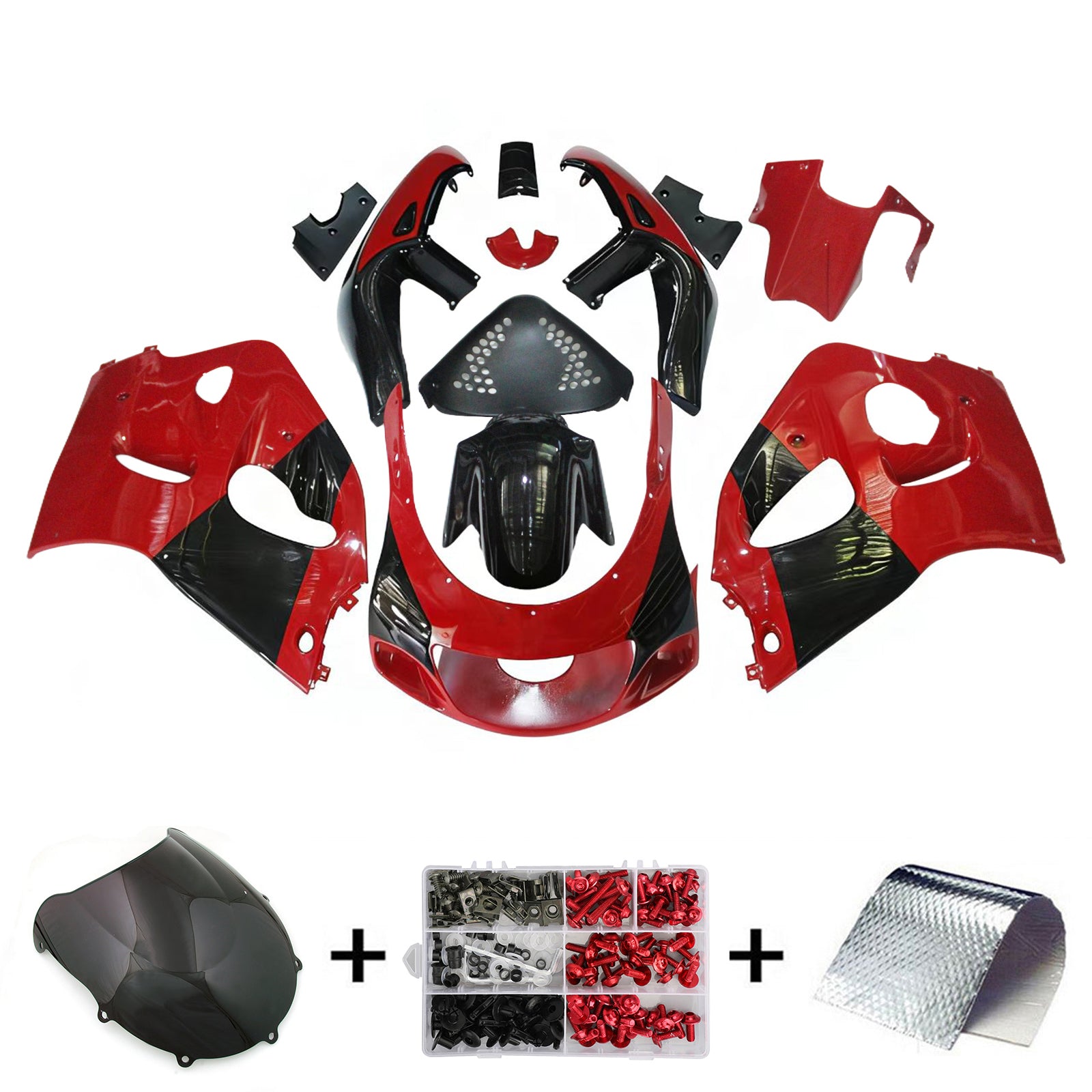 스즈키 GSXR600 1996-2000 GSXR750 1996-1999 페어링 키트 차체