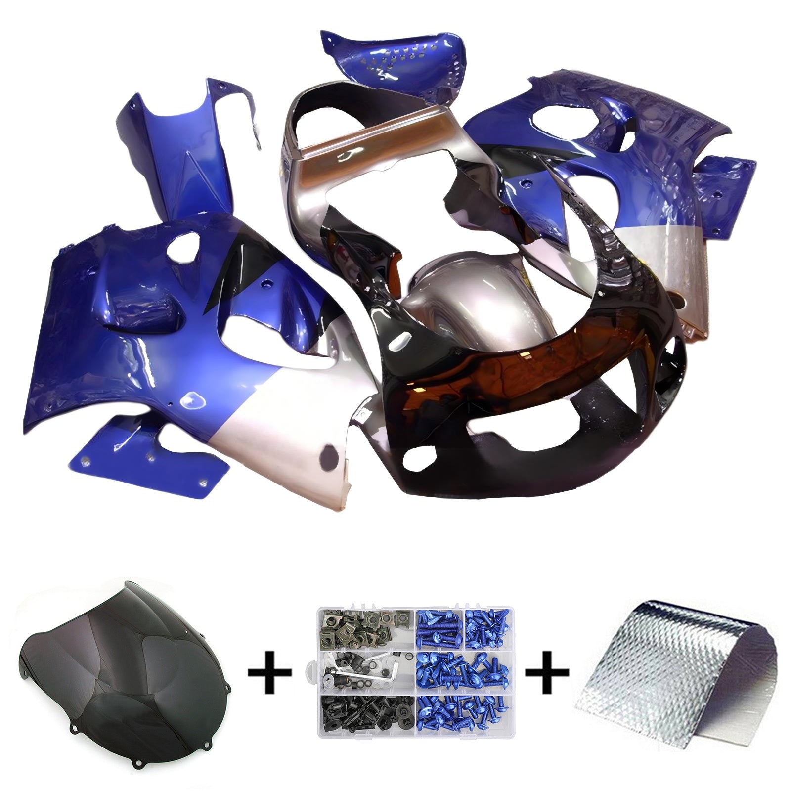 Amotopart Suzuki GSXR600 1996-2000 GSXR750 1996-1999 Fairing Kit Bodywork