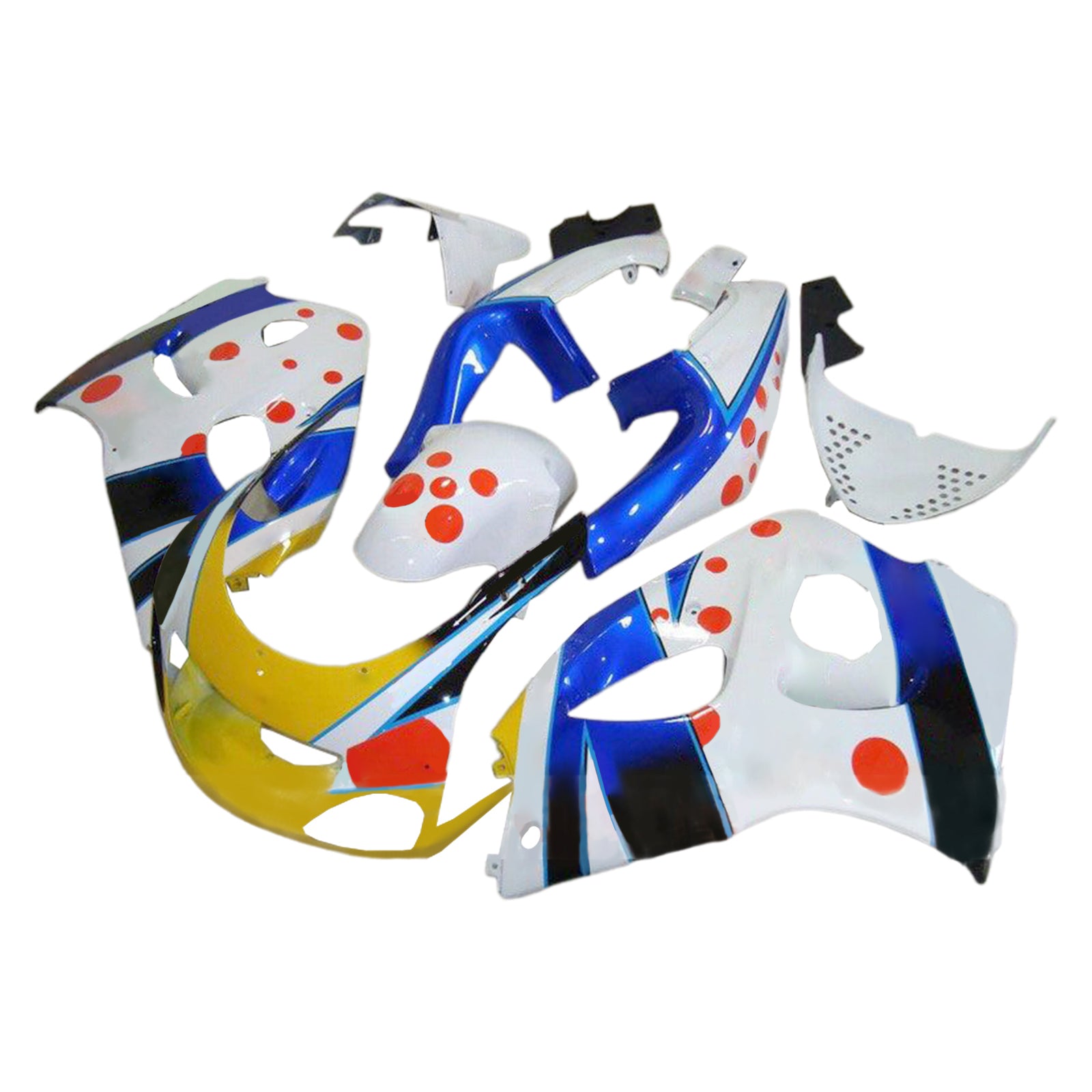 Amotopart Suzuki GSXR600 1996-2000 GSXR750 1996-1999 Fairing Kit Bodywork
