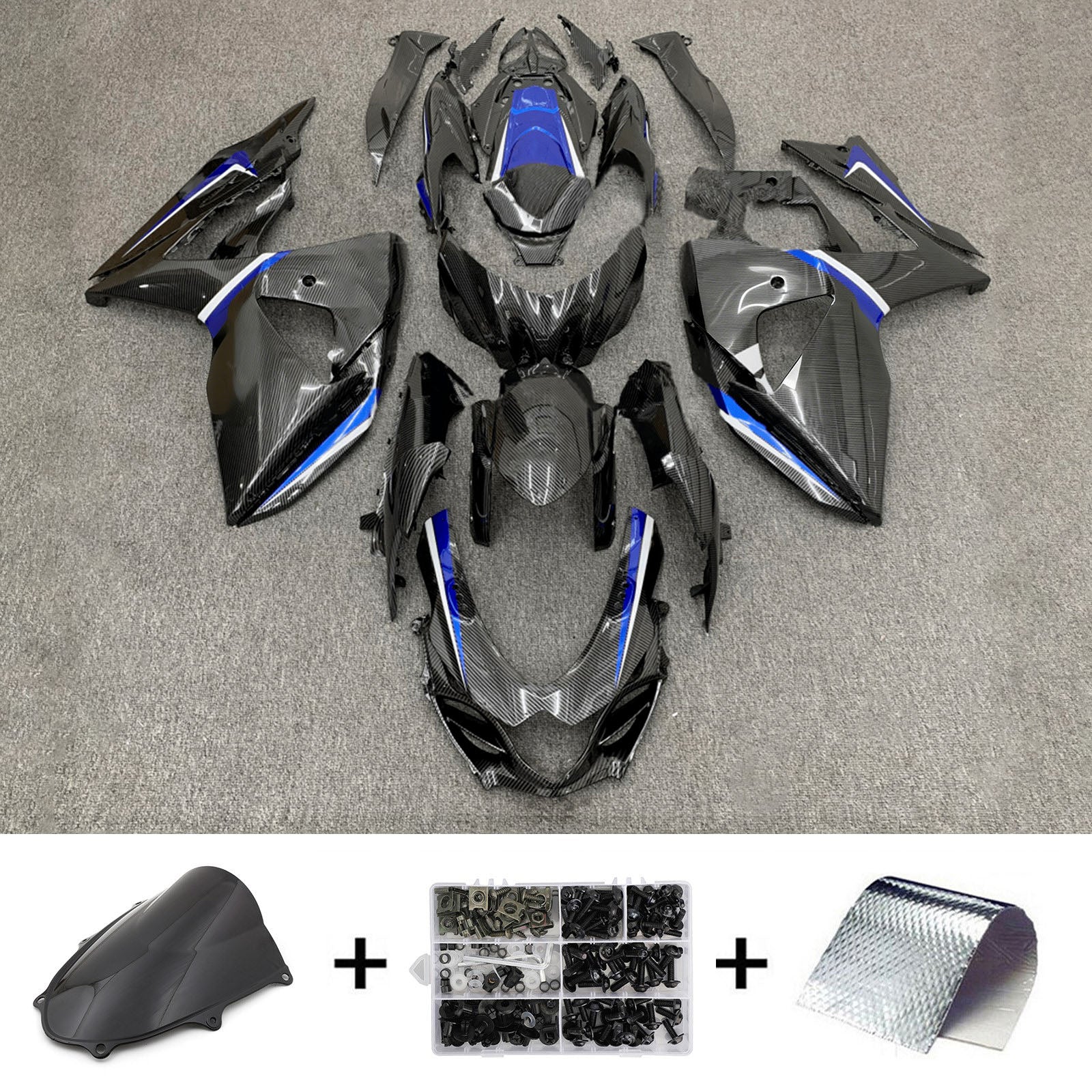 Suzuki GSXR1000 2017-2024 K17 Fairing Kit Bodywork Plastic ABS