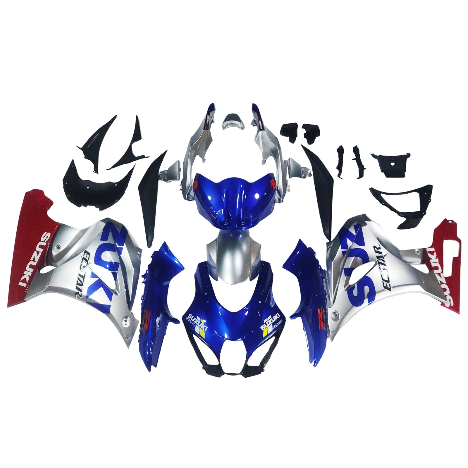 سوزوكي GSXR1000 2017-2023 K17 Fairing Kit هيكل السيارة بلاستيك ABS