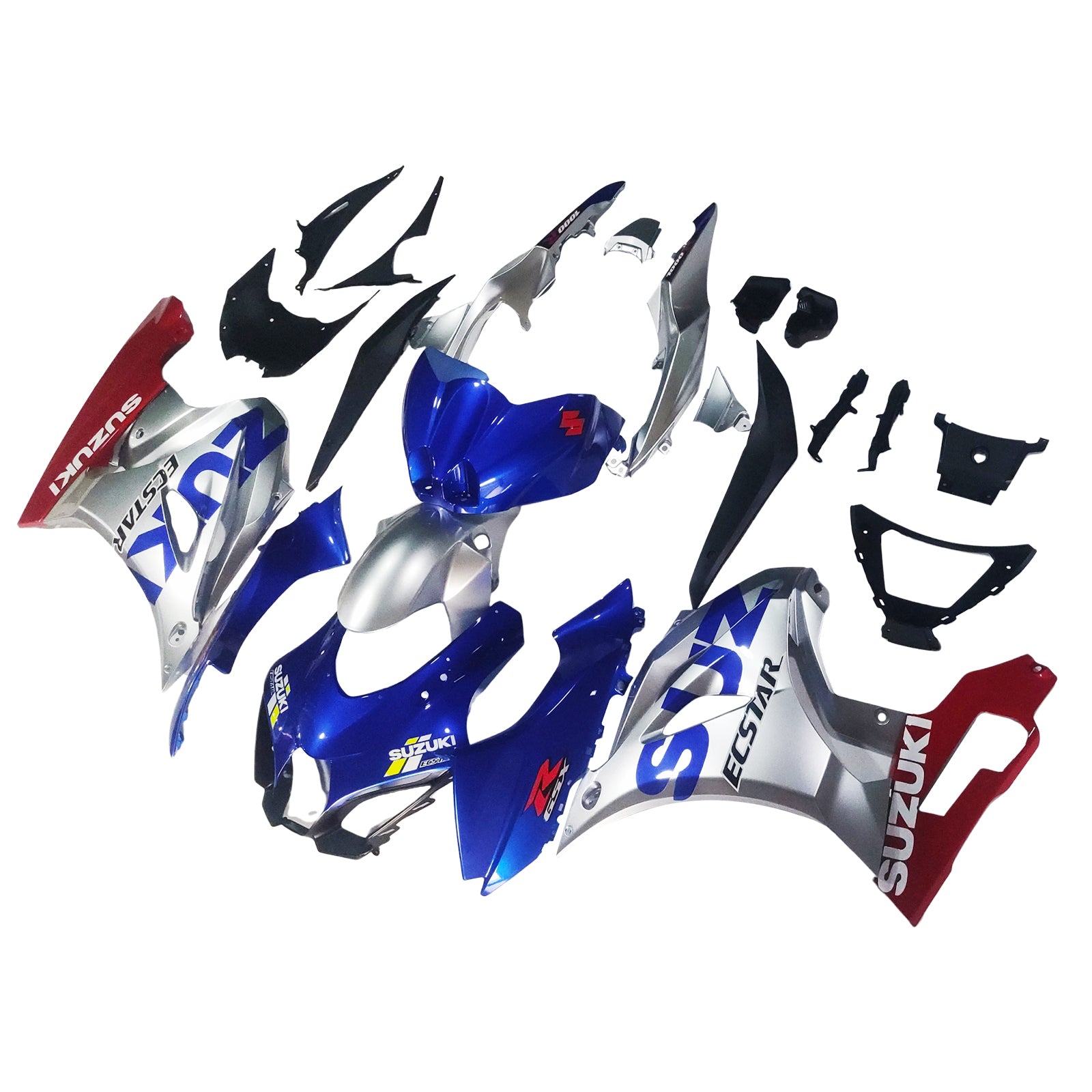 سوزوكي GSXR1000 2017-2023 K17 Fairing Kit هيكل السيارة بلاستيك ABS