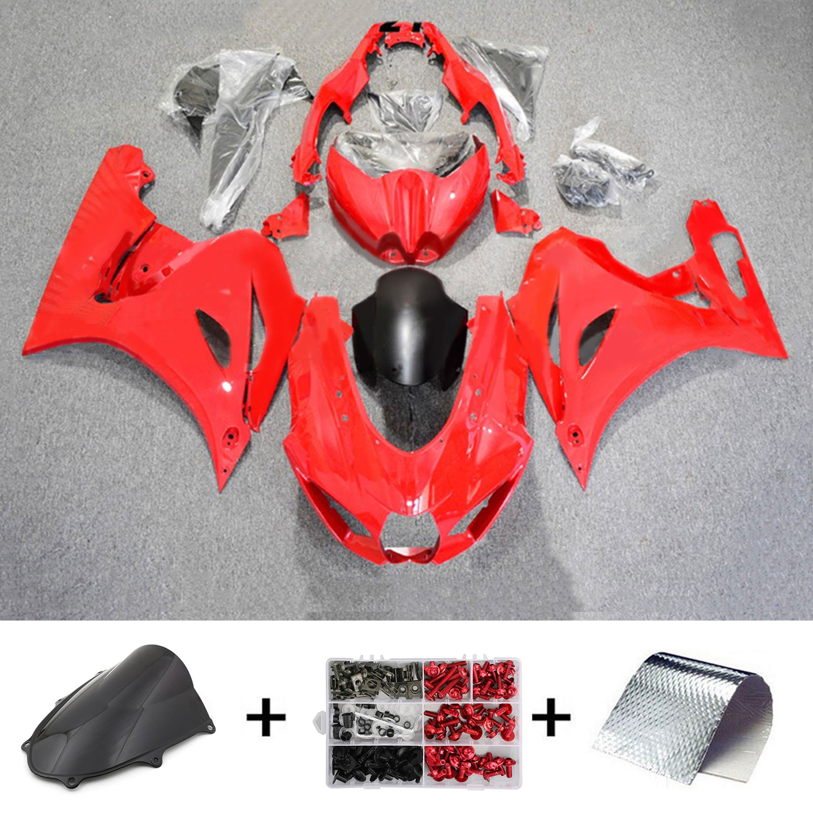 Suzuki GSXR1000 2017-2024 K17 Fairing Kit Bodywork Plastic ABS