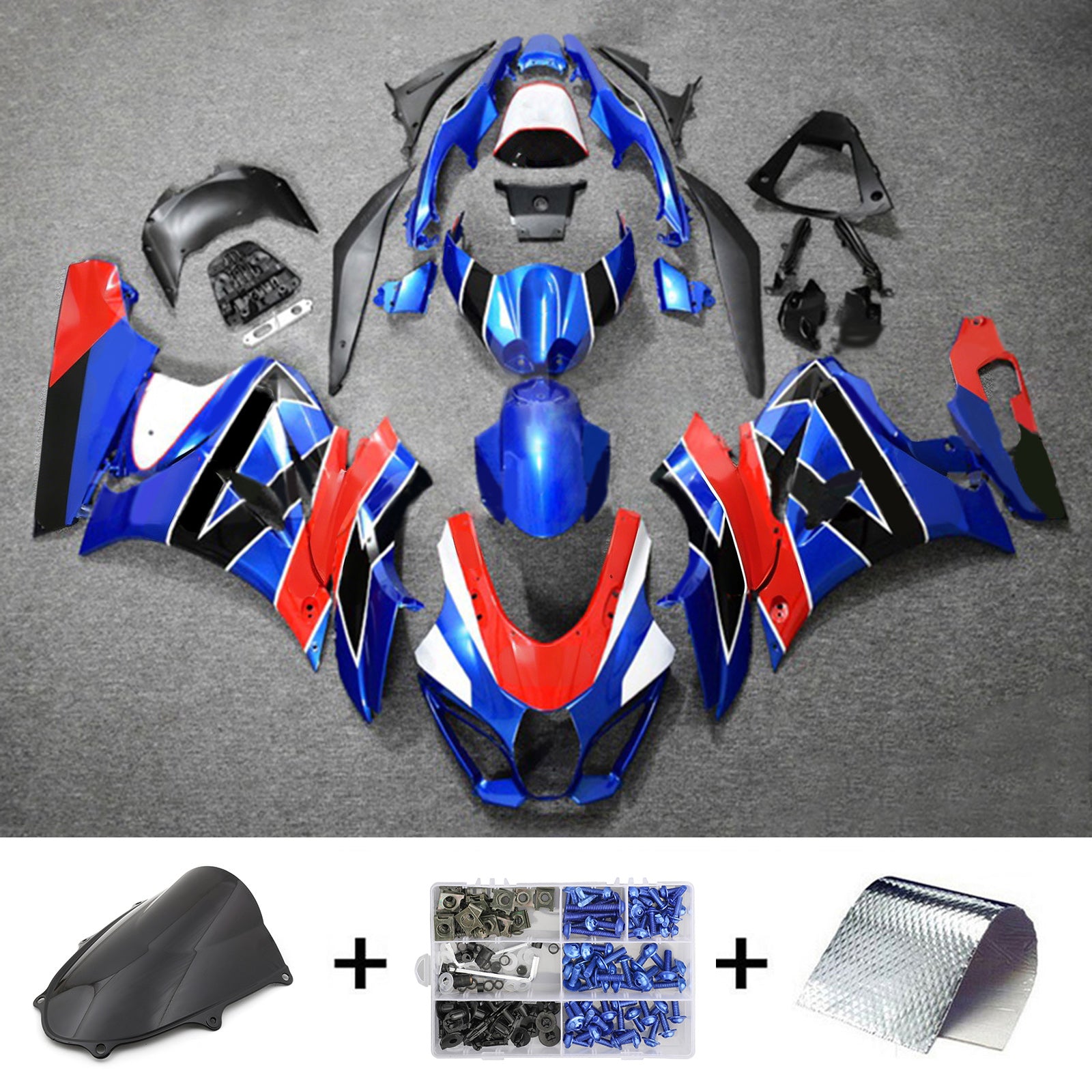 Suzuki GSXR1000 2017-2024 K17 Fairing Kit Bodywork Plastic ABS