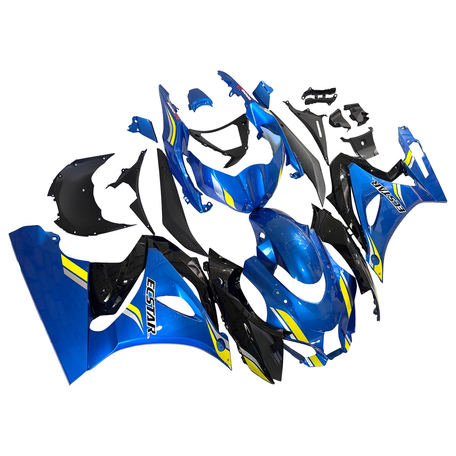 Amotopart Suzuki GSXR1000 2017-2024 K17 Fairing Kit Bodywork Plastic ABS