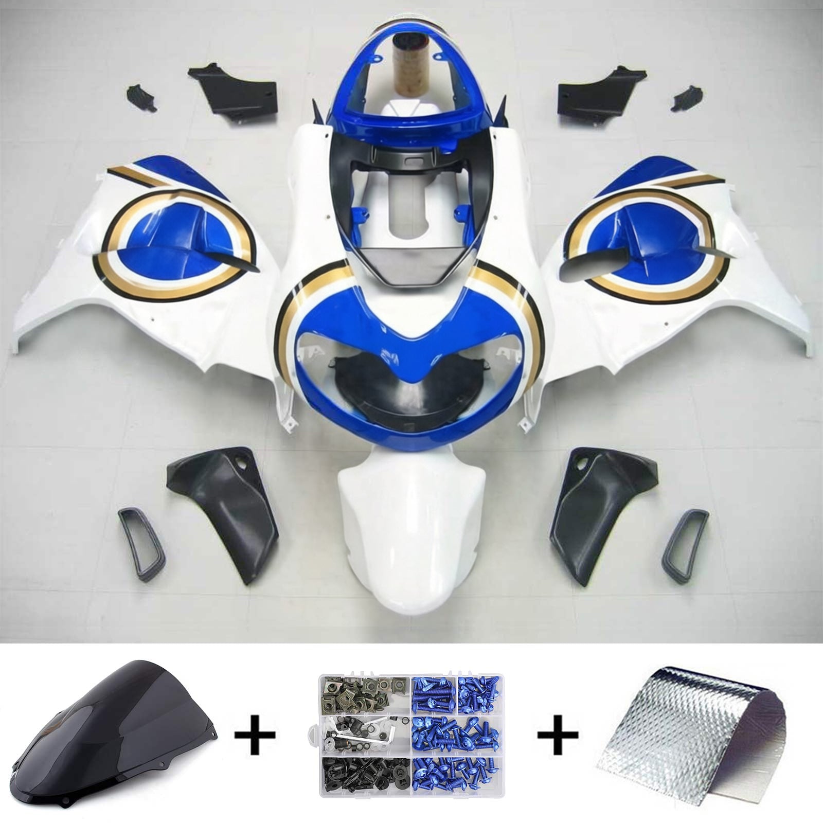스즈키 TL1000R 1998-2003 페어링 키트 차체 플라스틱 ABS