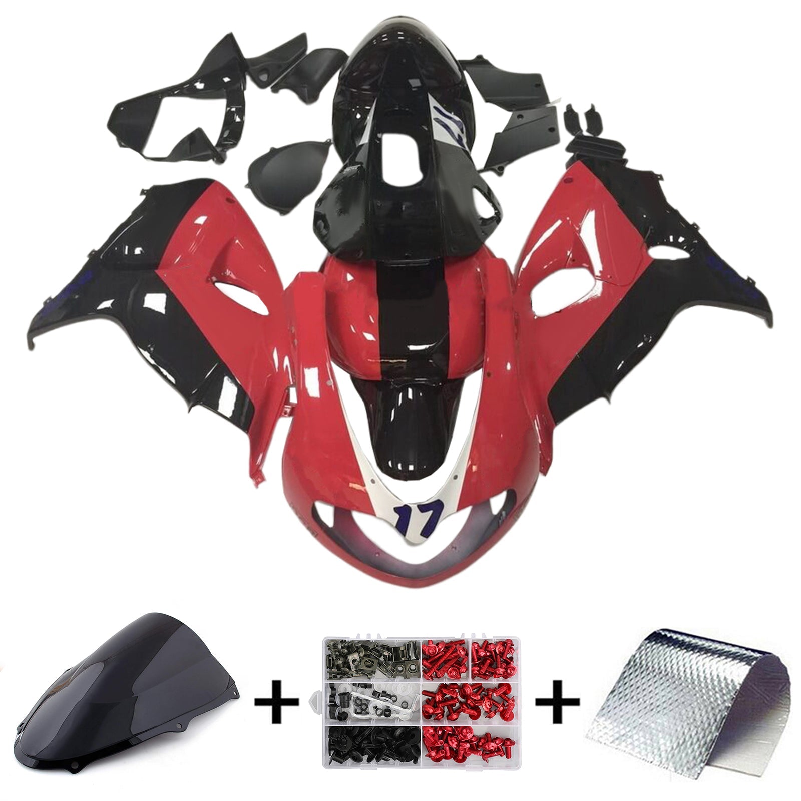 Amotopart Suzuki TL1000R 1998-2003 Fairing Kit Bodywork Plastic ABS
