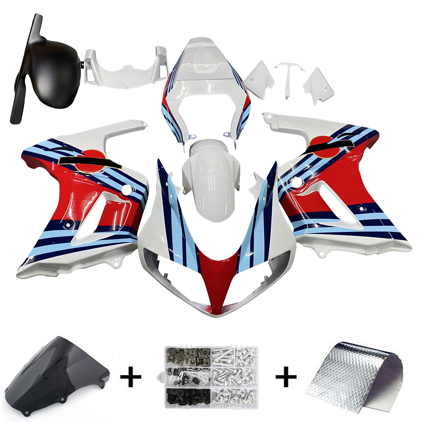 Injection Fairing Kit Bodywork Plastic ABS For Suzuki SV650 2003-2013