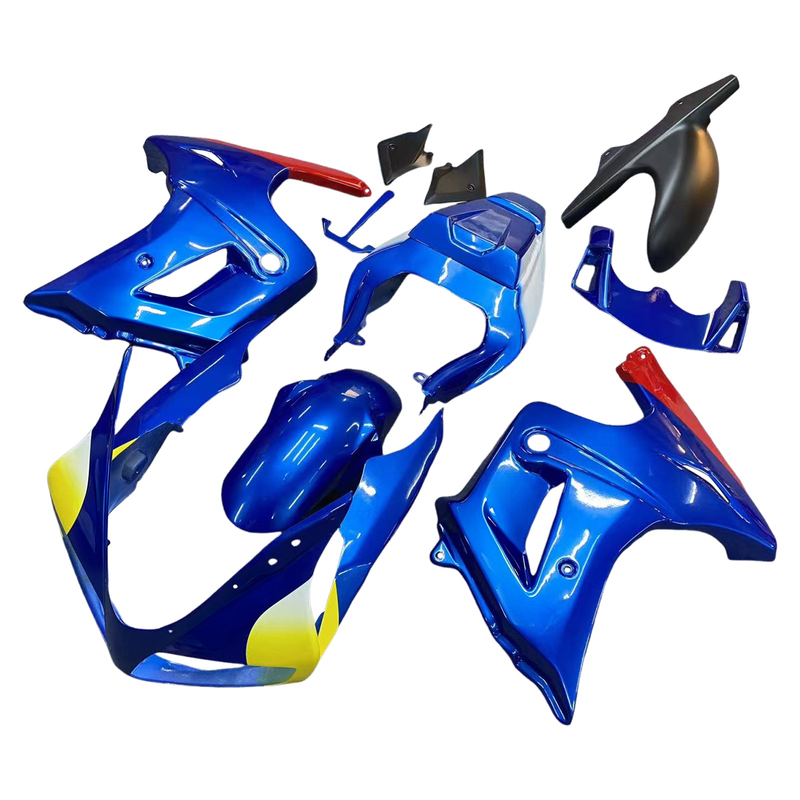 Blue Injection Fairing Kit Bodywork Plastic ABS For Suzuki SV650 2003-2013