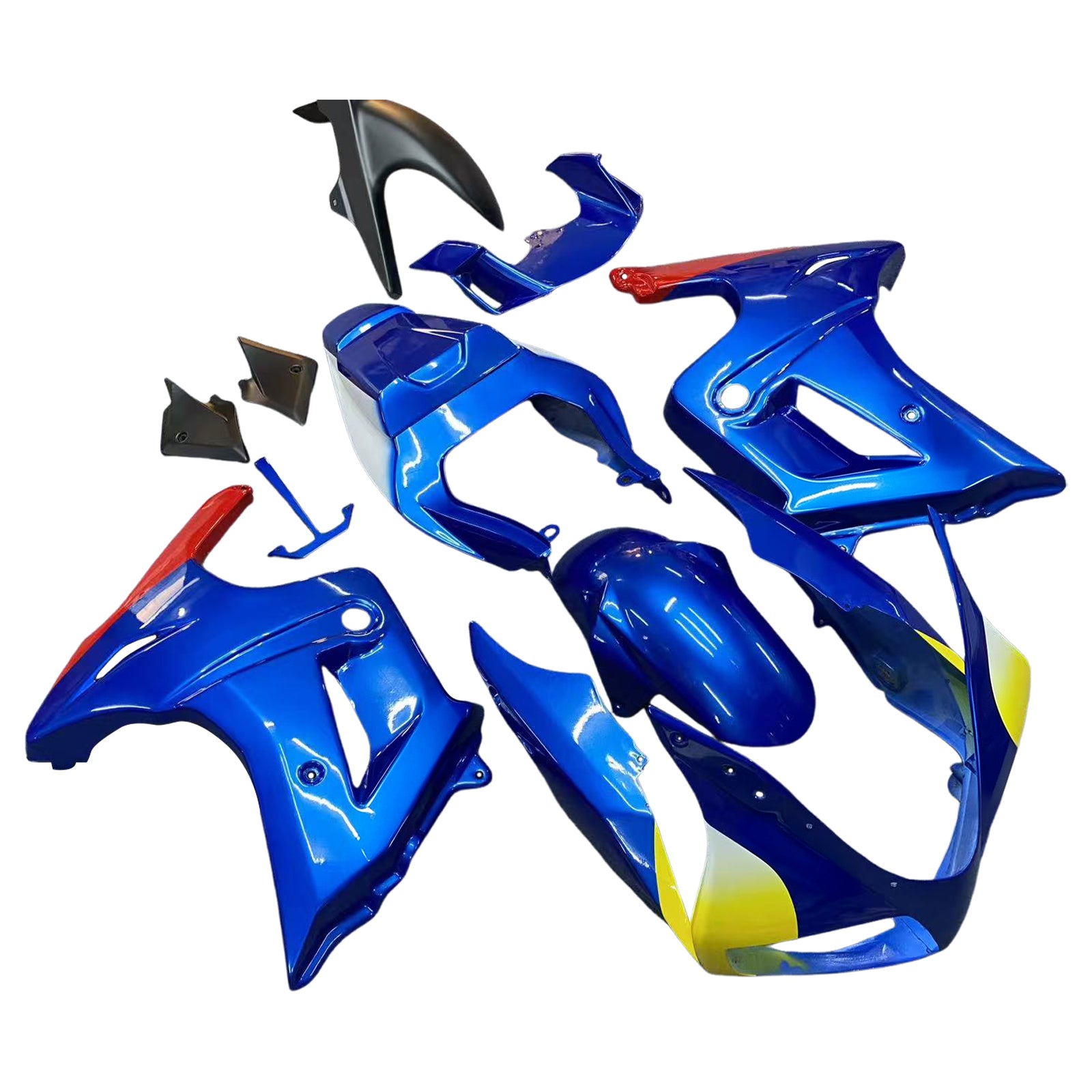 Blue Injection Fairing Kit Bodywork Plastic ABS For Suzuki SV650 2003-2013