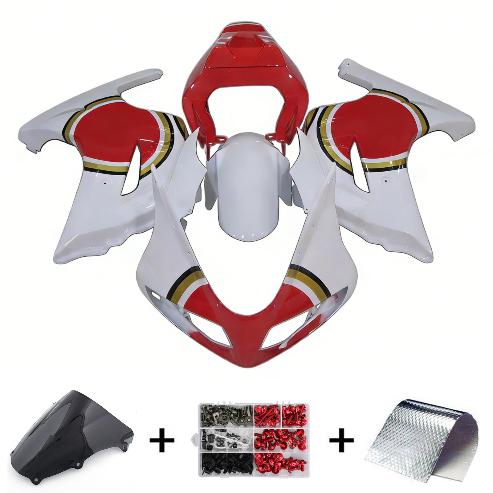 Amotopart Suzuki SV650 2003-2013 Fairing Kit Bodywork Plastic ABS