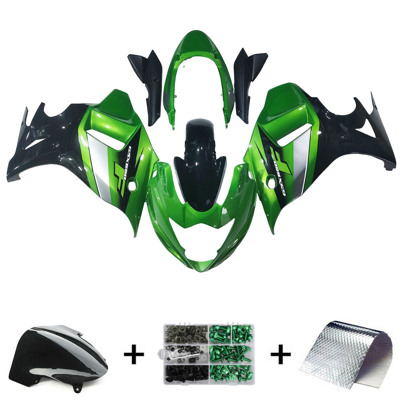 Amotopart Suzuki Katana GSX650F 2008-2013 Fairing Kit Bodywork Plastic ABS