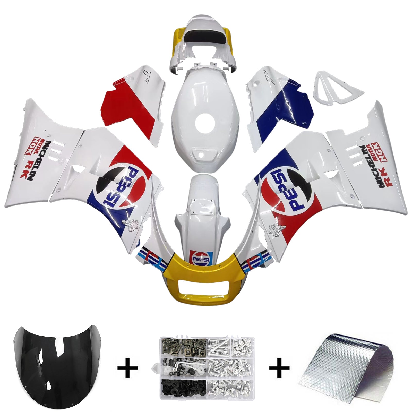 Suzuki RG500 RG400 Gamma 1984-1987 Fairing Kit