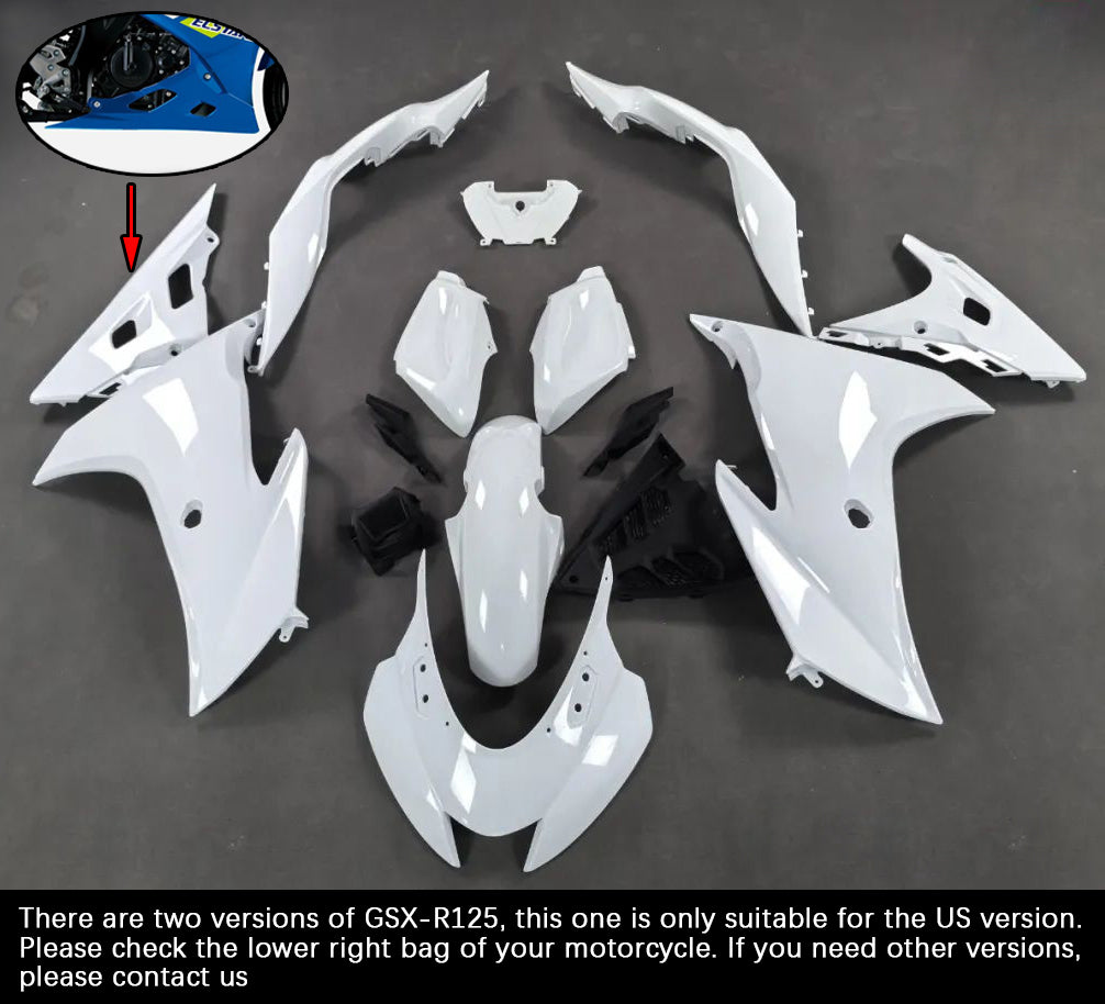 Fairing Kit For Suzuki GSX-R125 2017-2024 (Only suitable for the US version)
