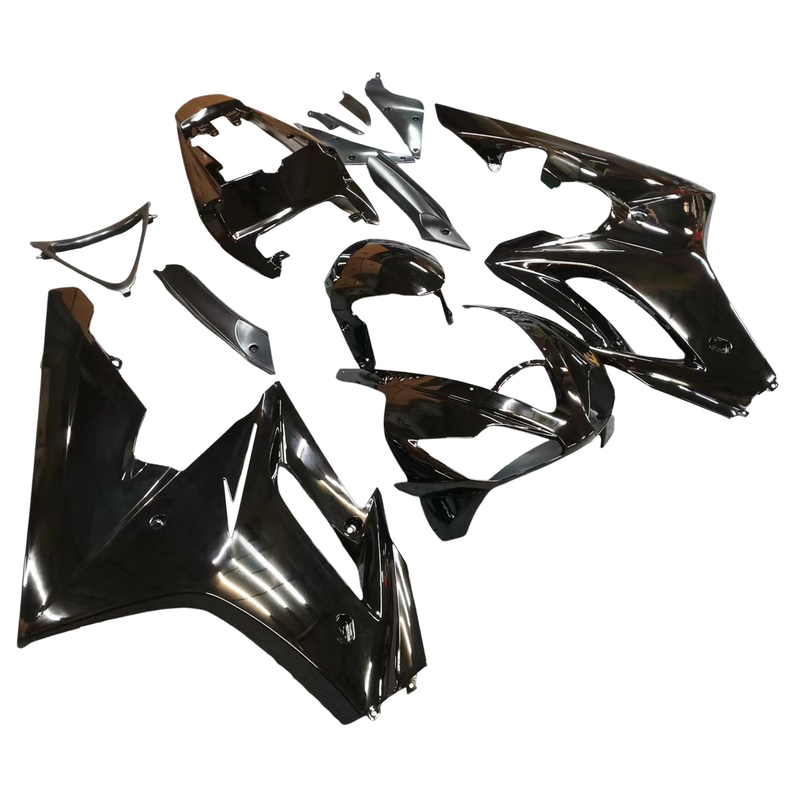 Fairings 2006-2008 Triumph Daytona 675 Black Daytona  Generic