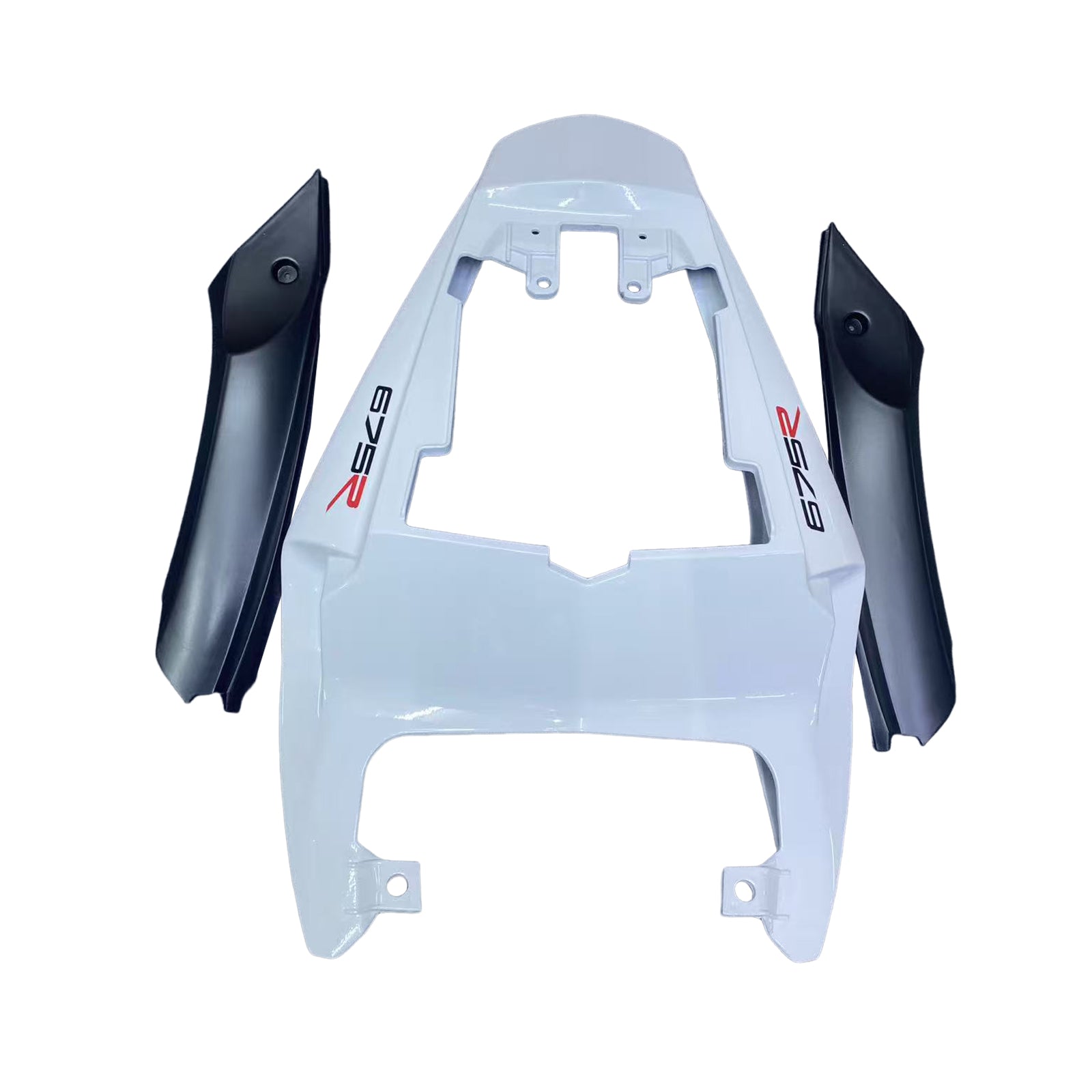 Fairings 2006-2008 Triumph Daytona 675 White Black Daytona  Generic