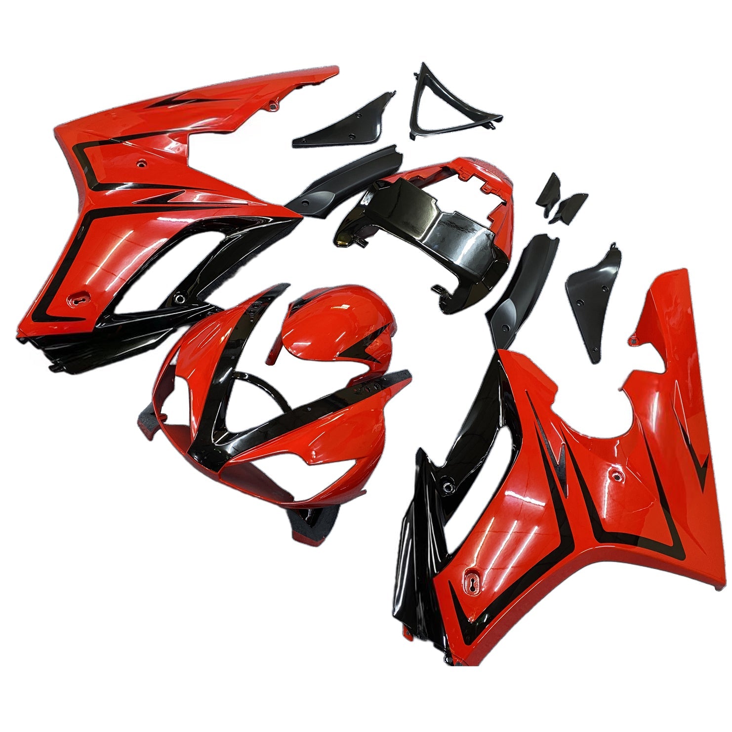 Triumph Daytona 675 2006-2008 페어링 키트 차체 플라스틱 복근