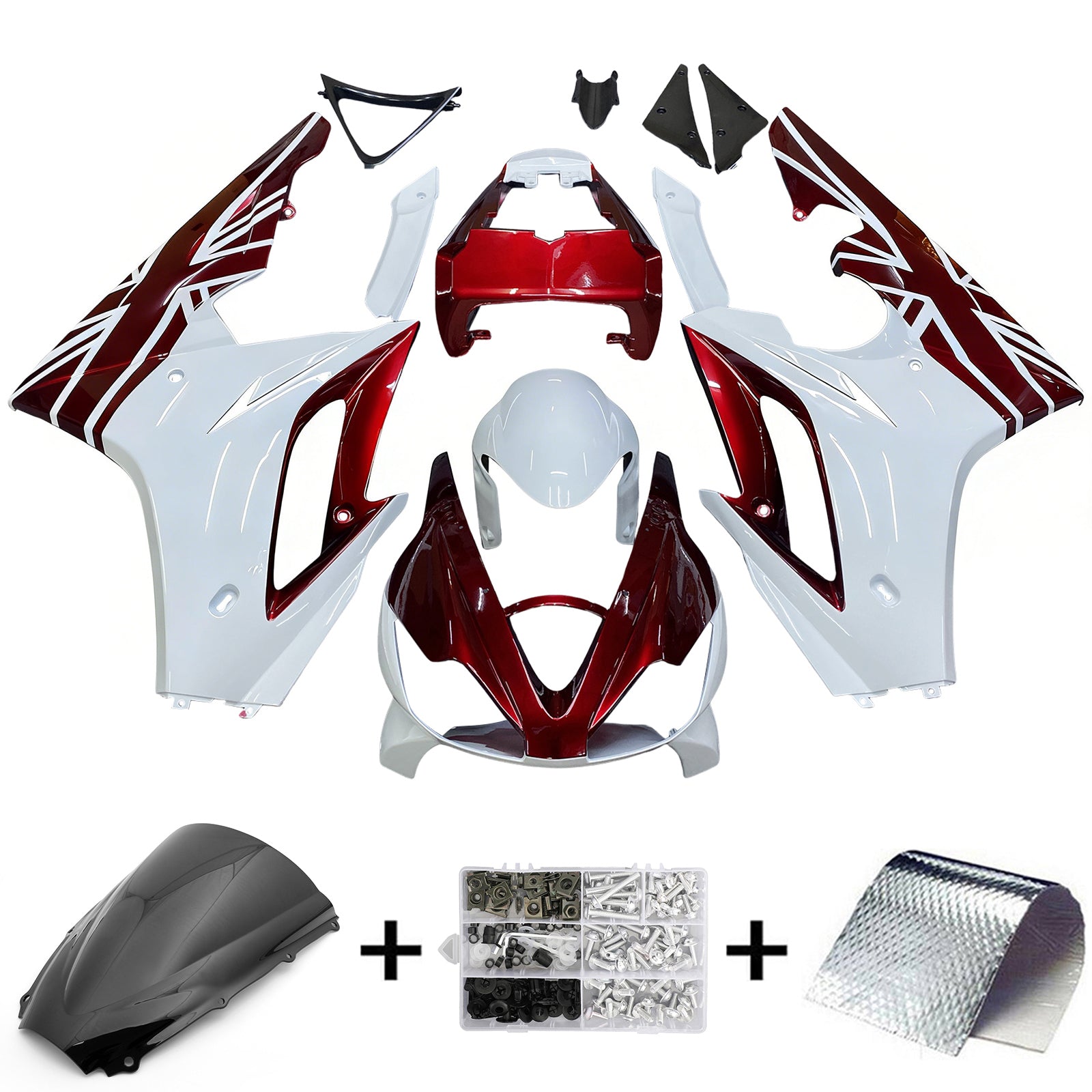 Triumph Daytona 675 2006-2008 Fairing Kit Bodywork Plastic ABS