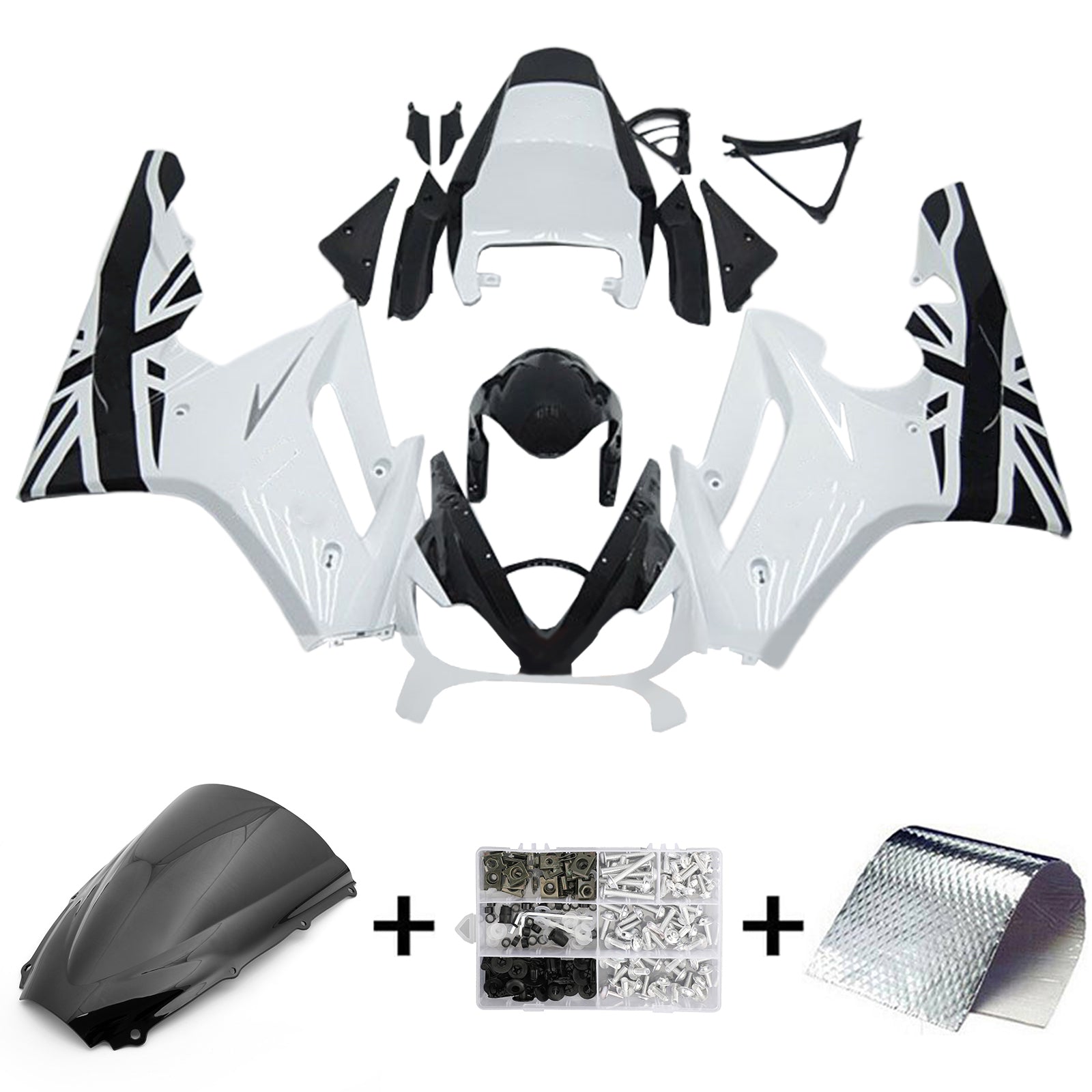Triumph Daytona 675 2006-2008 Fairing Kit Bodywork Plastic ABS