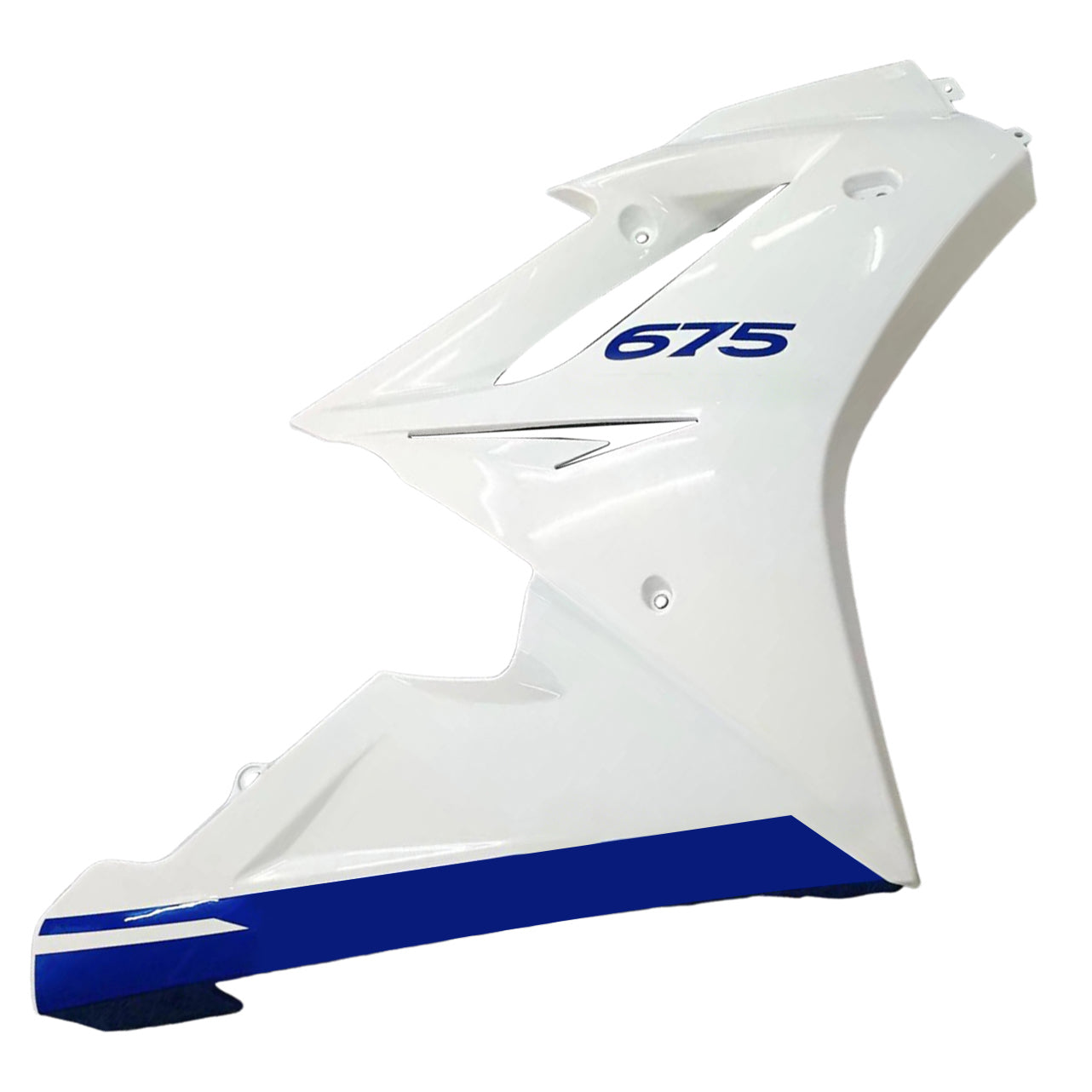 Fairings 2009-2012 Triumph Daytona 675 White Blue Daytona Generic