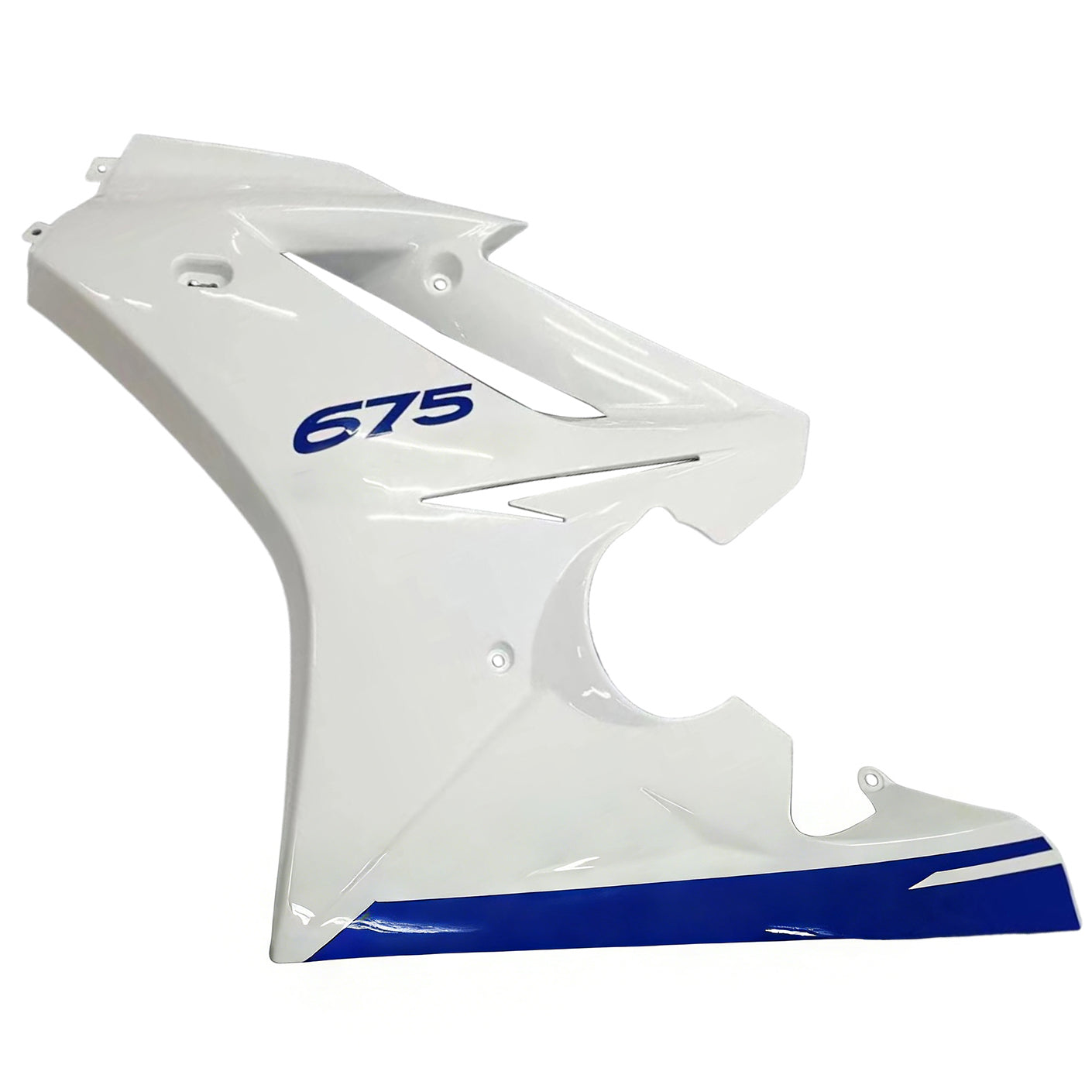 Fairings 2009-2012 Triumph Daytona 675 White Blue Daytona Generic