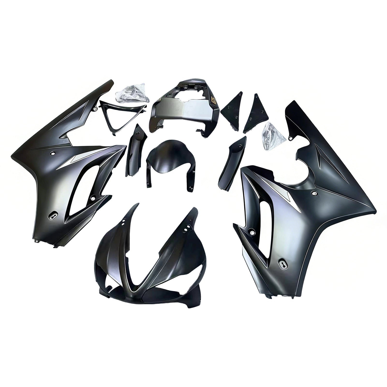 Fairings 2009-2012 Triumph Daytona 675 Black Daytona Generic