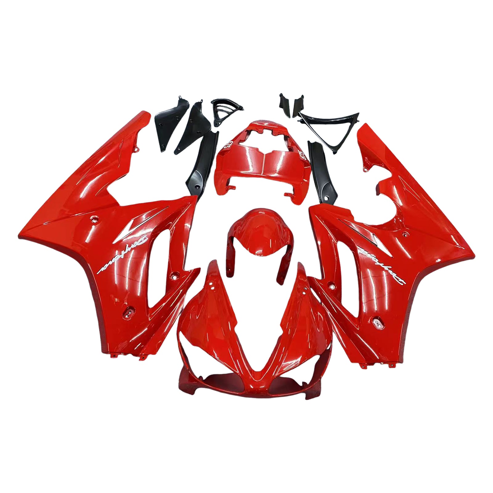 Red Injection Fairing Kit Bodywork Plastic ABS fit For Triumph Daytona 675 2009-2012