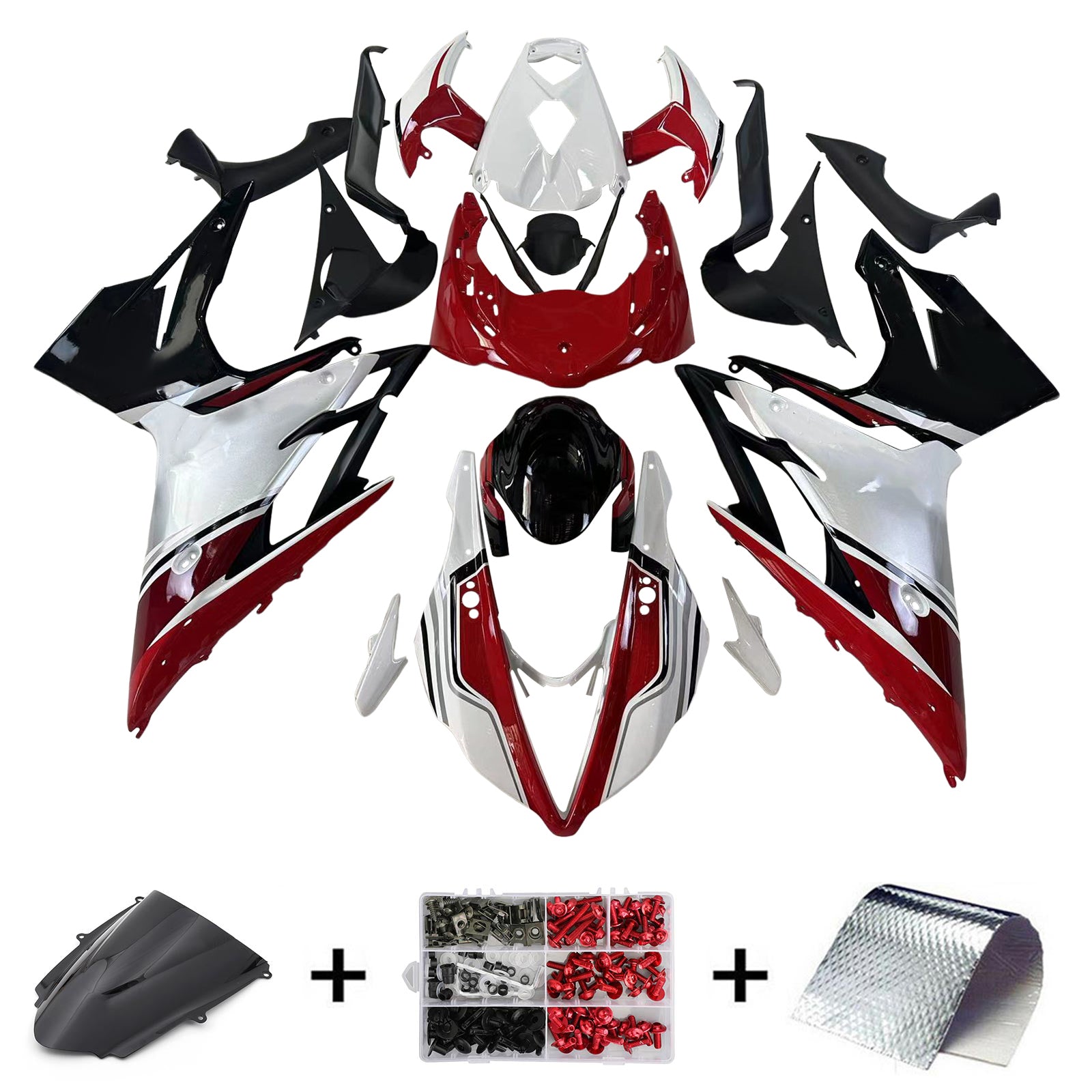 Injection Fairing Kit Bodywork Plastic ABS fit For Triumph Daytona 675 2013-2017