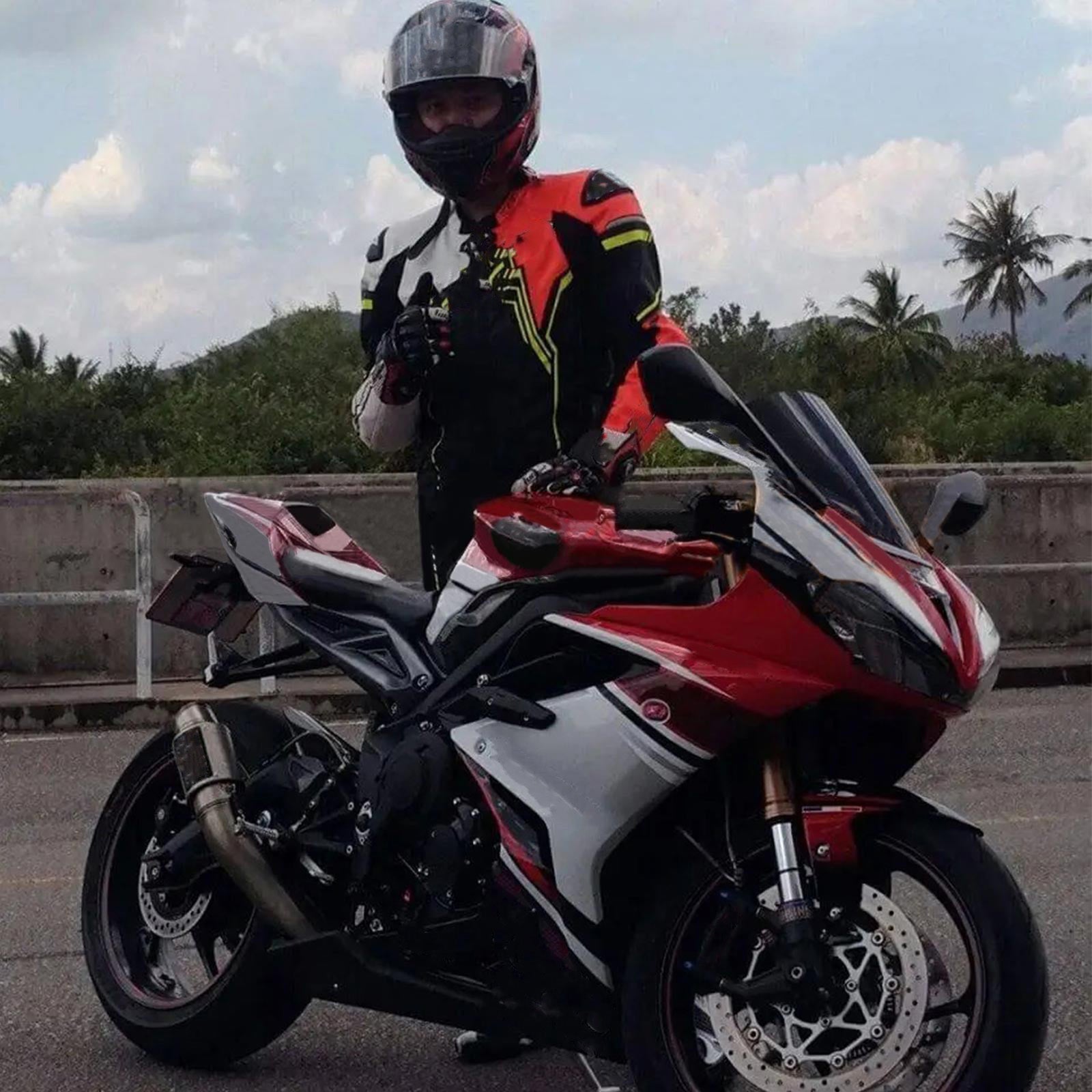 Injection Fairing Kit Bodywork Plastic ABS fit For Triumph Daytona 675 2013-2017