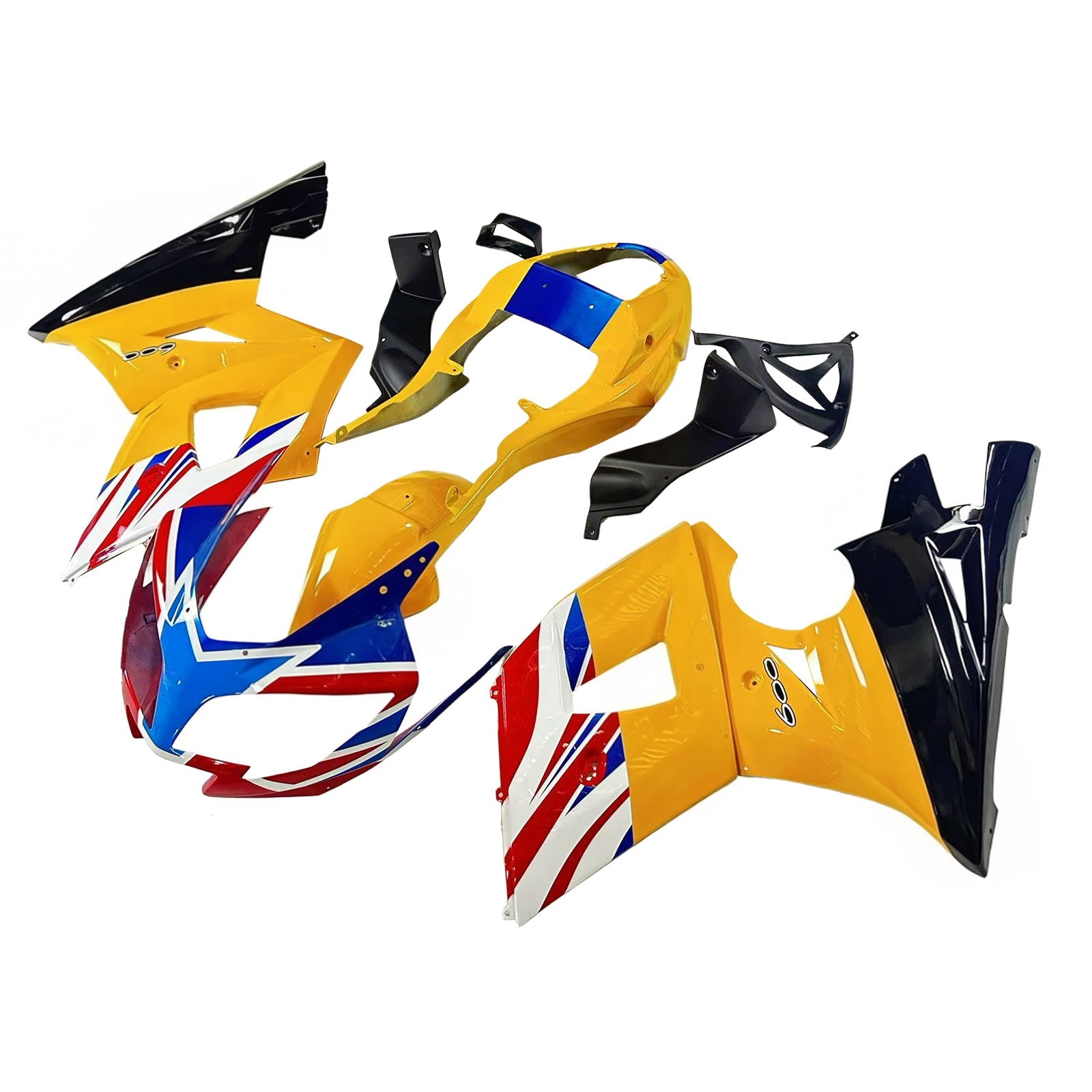 Amotopart Triumph Daytona 600 650 2002-2005 Fairing Kit Bodywork Plastic ABS