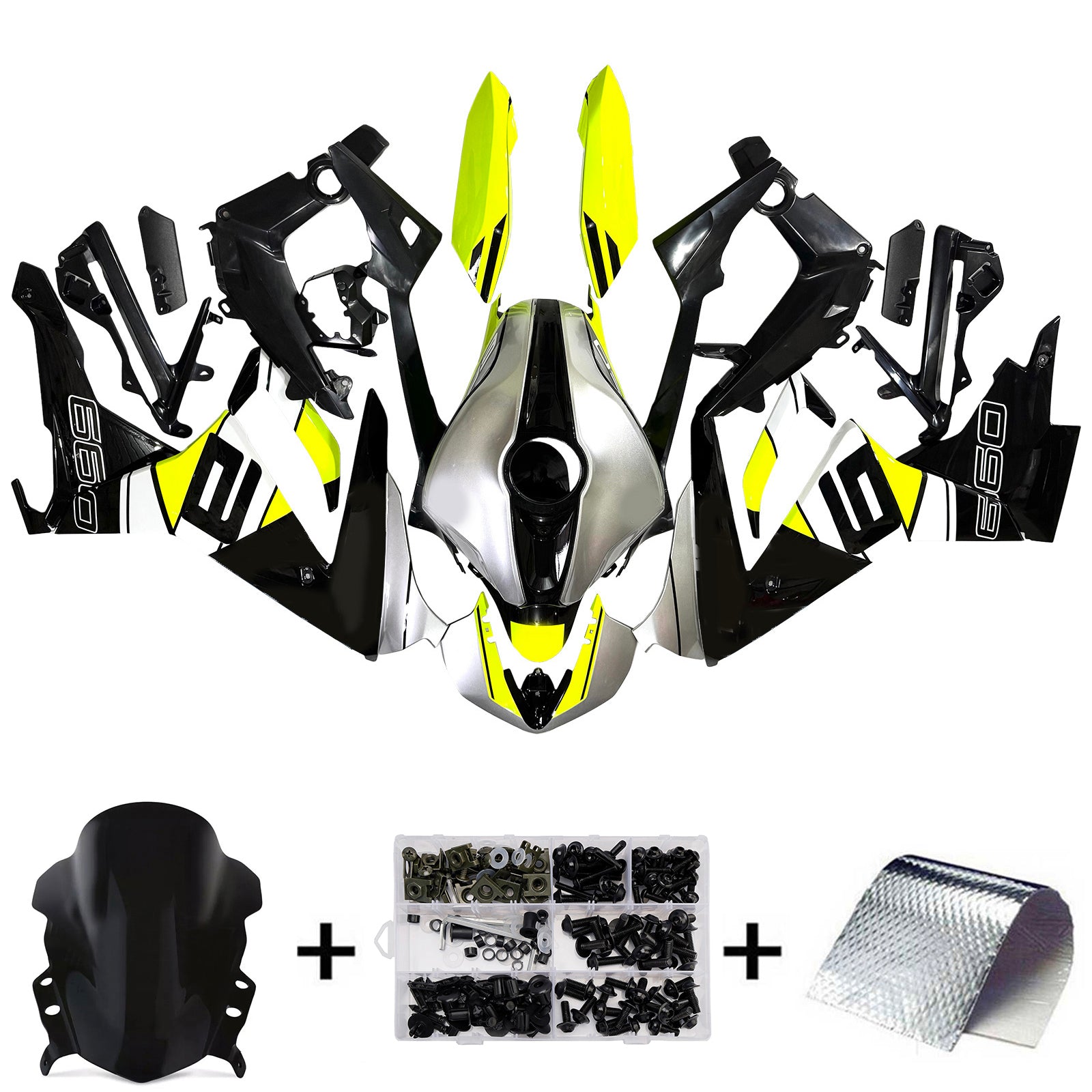 Injection Fairing Kit Bodywork Plastic ABS fit For Triumph Daytona 660 2024-2025