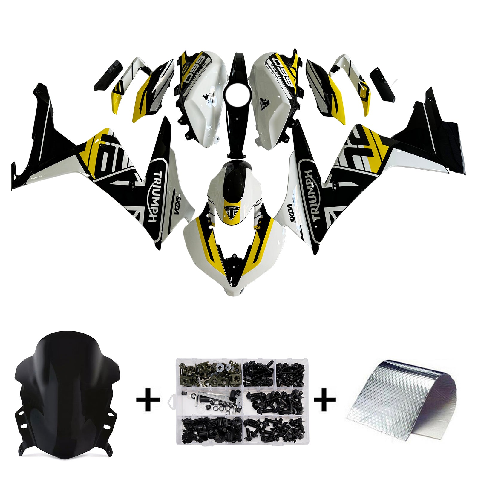 Injection Fairing Kit Bodywork Plastic ABS fit For Triumph Daytona 660 2024-2025