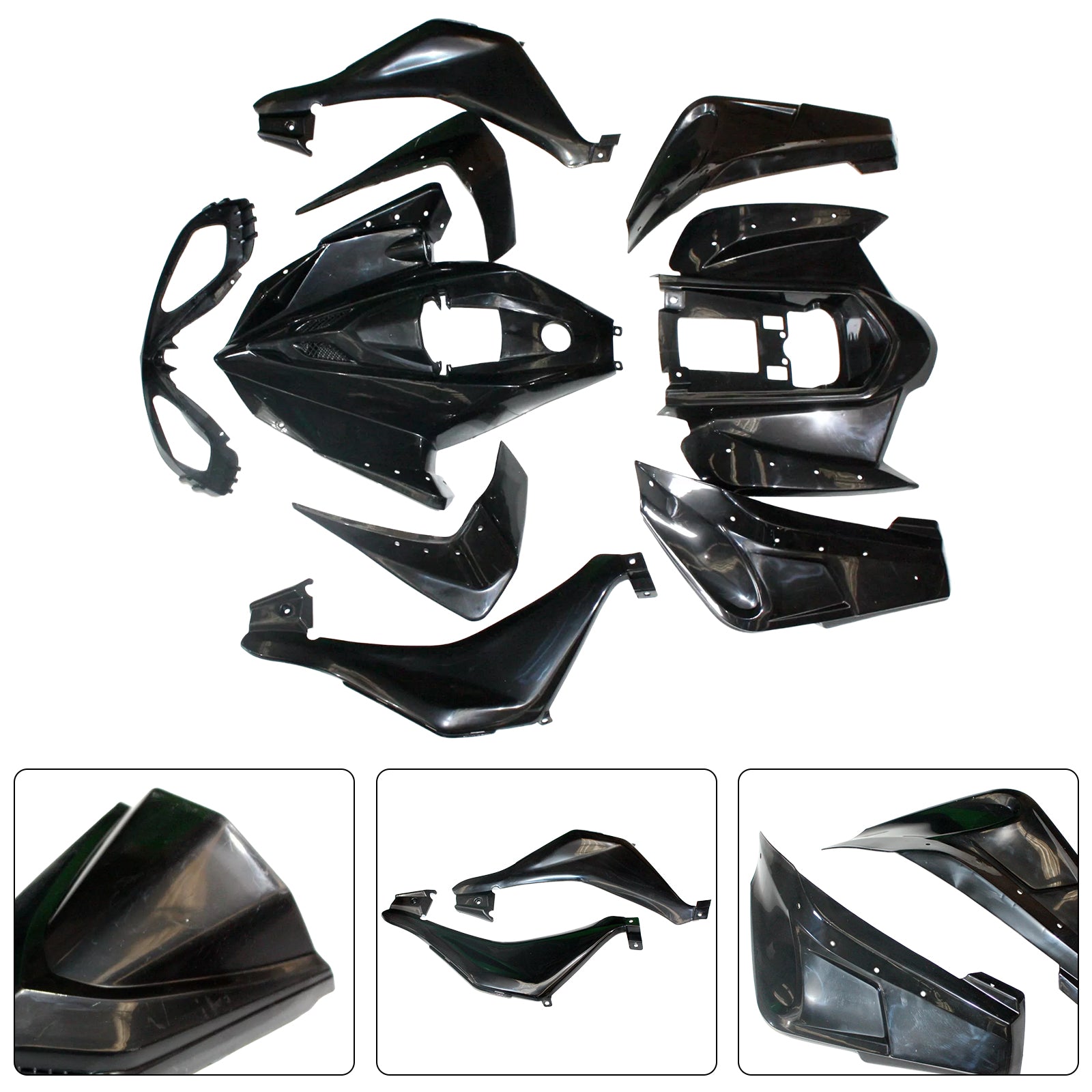 Plastics Fairing Fenders Kit For 110cc 125cc Mars Sport Quad Dirt Bike ATV