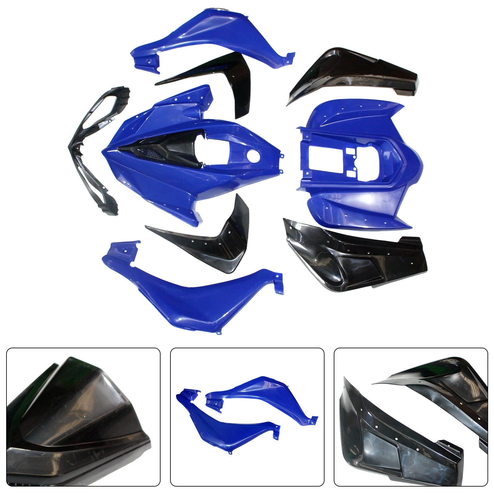 Plastics Fairing Fenders Kit For 110cc 125cc Mars Sport Quad Dirt Bike ATV